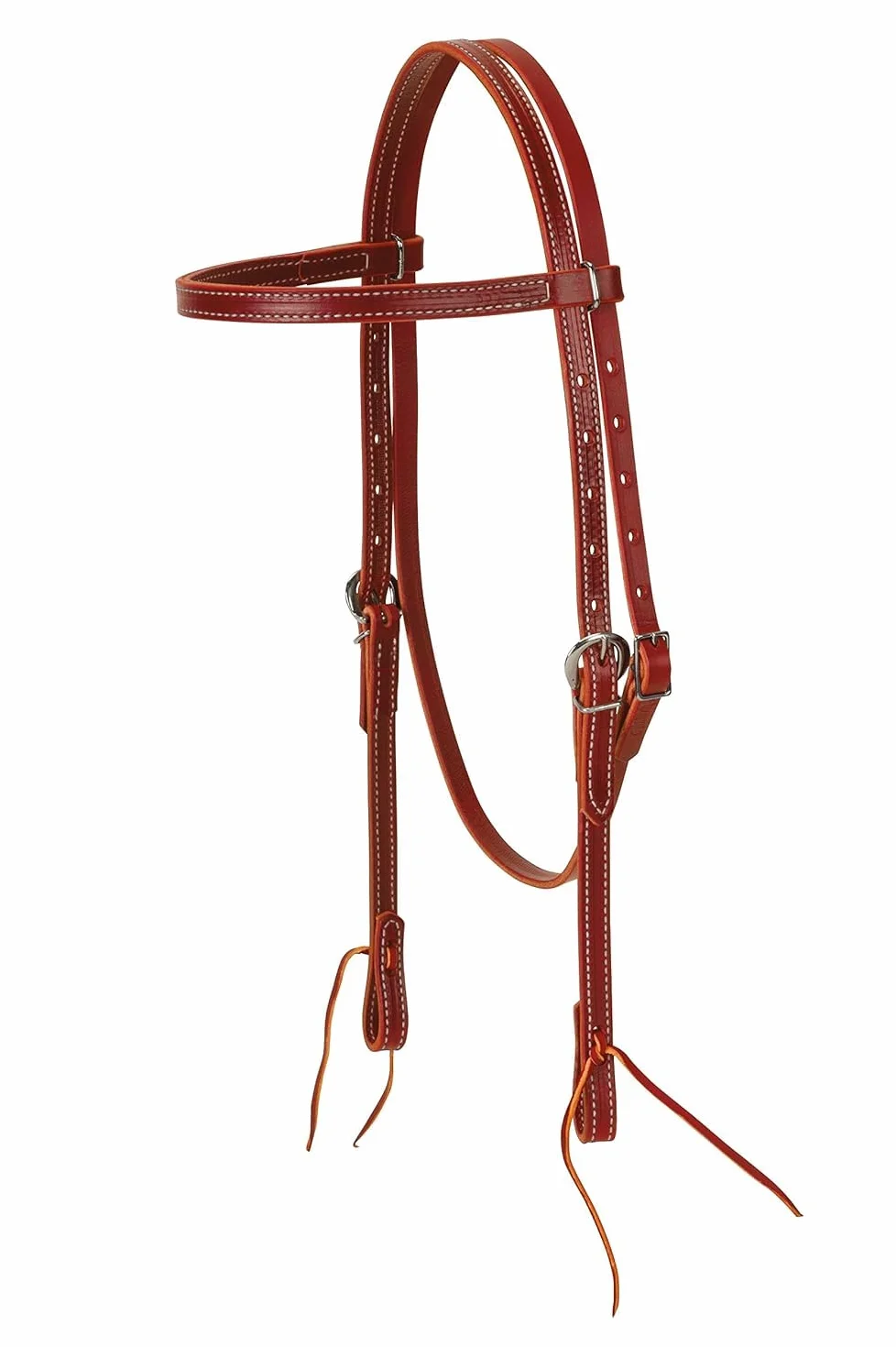 Weaver Leather Cinghia di Cuoio, testiera con frontalino in Pelle