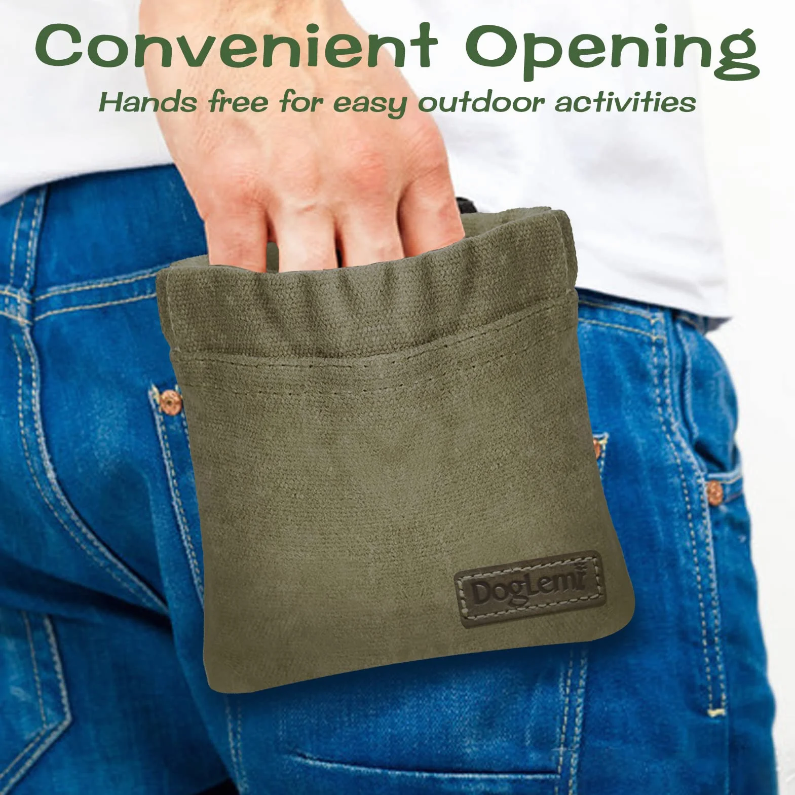 Sheryl&Rain Porta Premietti per Cani, Borsa Addestramento Cane,Piccoli Porta Sacchetti Cane, Snack Porta Crocchette per Cani Addestramento Sacchetto per Gatti Adatto all'Uso Esterno