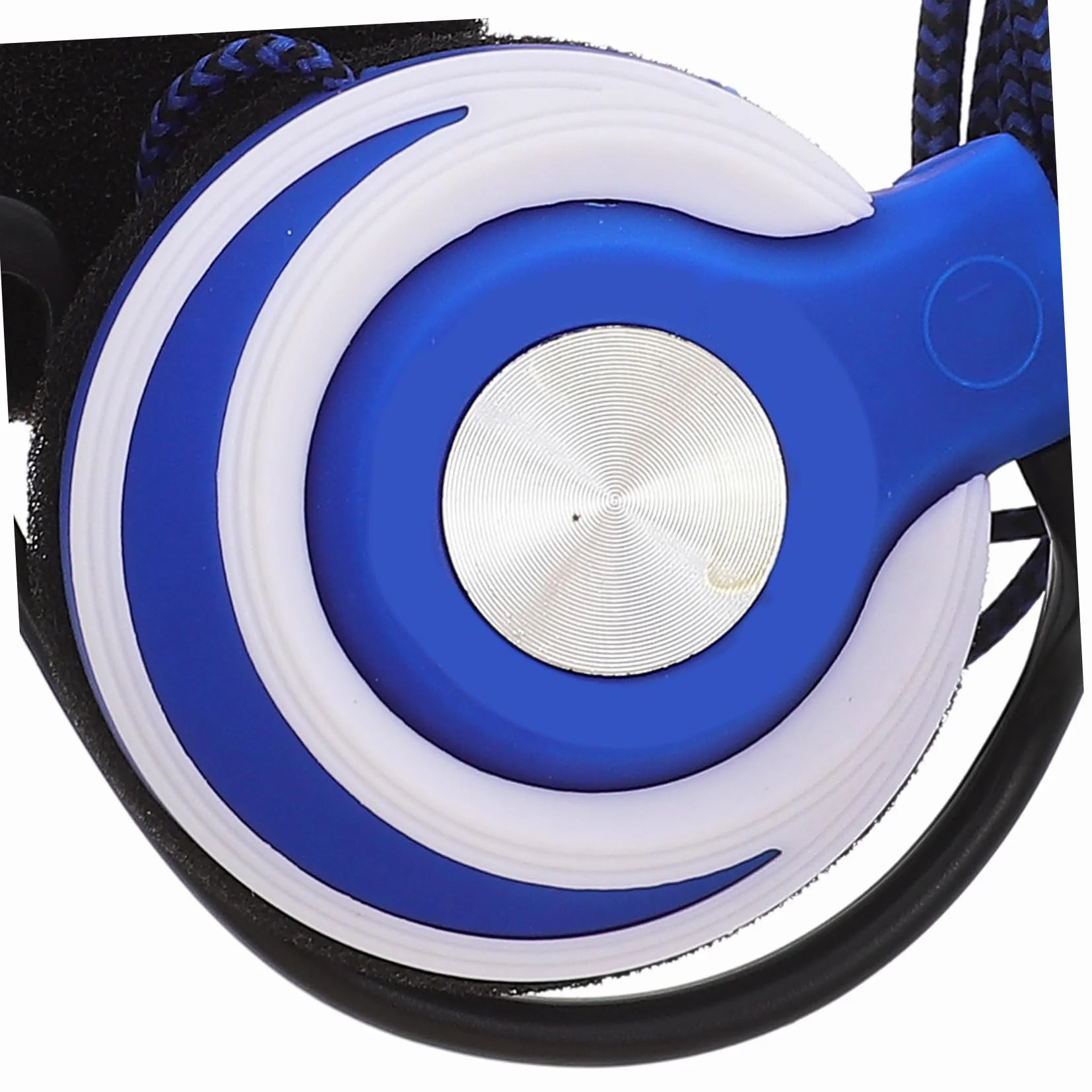 BESTonZON 2 Cuffie Stereo Auricolari Clip Con Gancio Orecchio Cablato Blu Ergonomiche Suono Surround