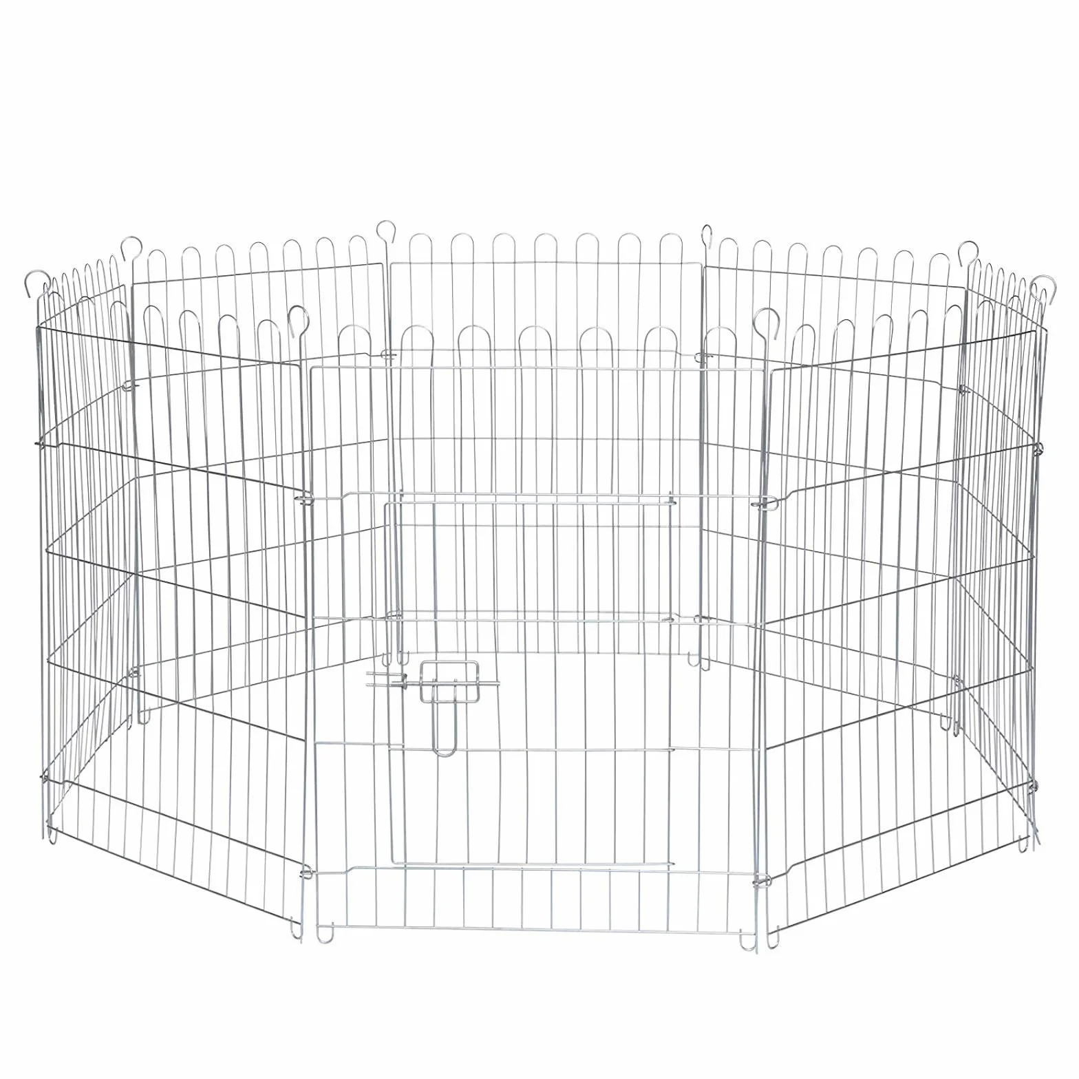 lionto Recinto per Cani Gatti Cuccioli Gabbia per Animali di Piccola Taglia, (L) 59x78 cm