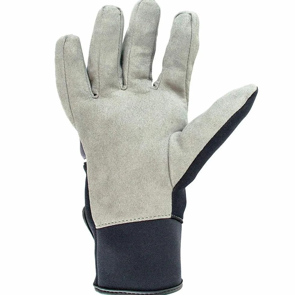 Cressi Tropical Gloves 2mm - Guanti per Apnea e Immersioni, Nero_Grigio, Unisex Adulto