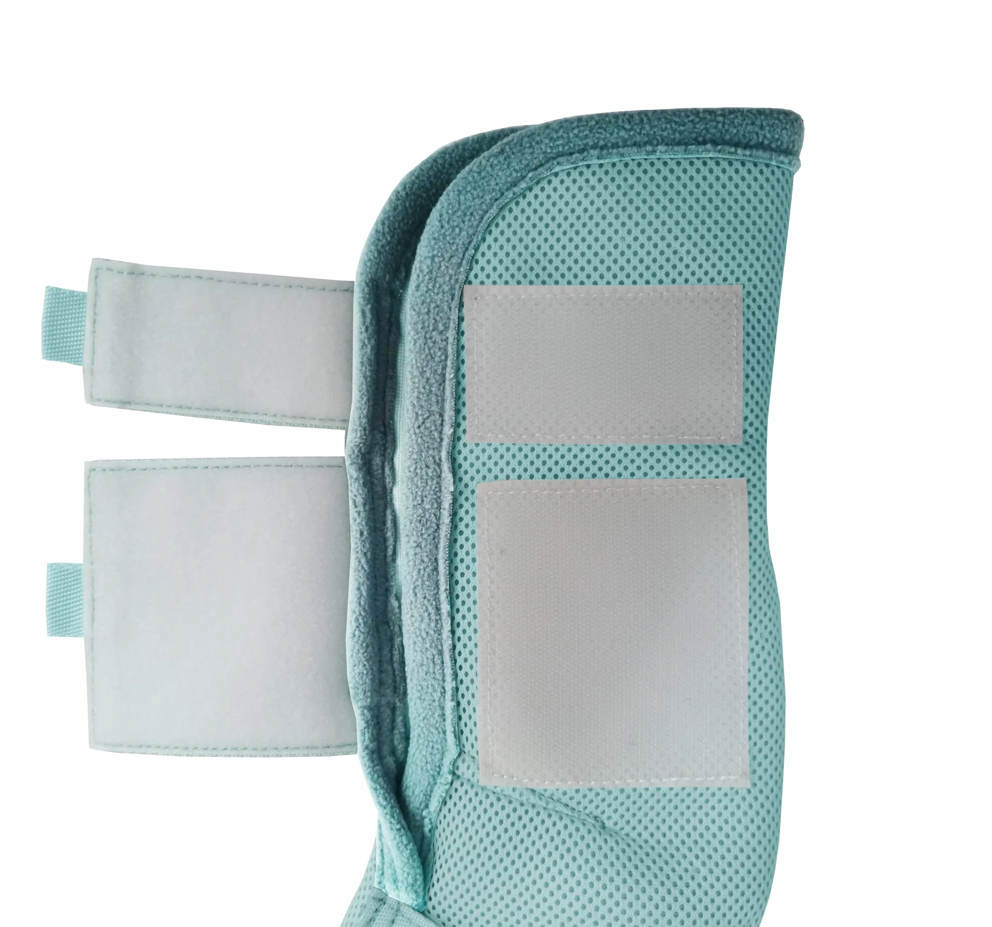 LEAFOREST Stivaletti da mosca per cavalli, perfetti per avvolgere le gambe equine e massima protezione contro le mosche del cavallo, set di 4 (blu, pony)