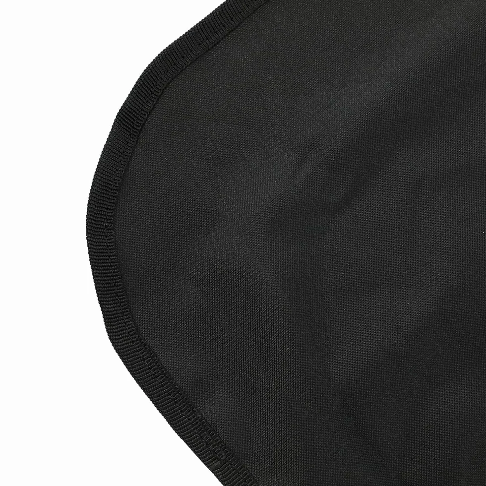 Amazon Basics Coprisedile per auto stile amaca trapuntato resistente all'acqua, 147,3 x 137,2 cm, Nero