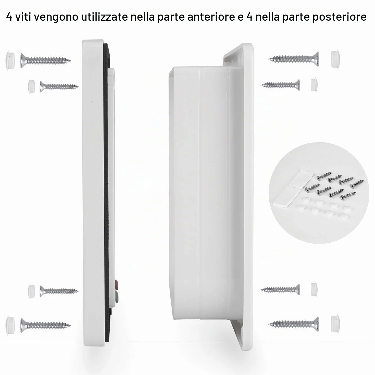 CEESC Grande gattino chiusura a 4 vie per gatti e cani piccola circonferenza <63 cm 28 x 24,9 cm