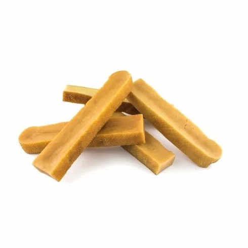Snack per Cani al Gusto Latte di Yak, Bastone al Formaggio Duro da Masticare, Masticativi Per Cani, Taglie XS <30g, S 30-50g, M 50-80g, L 80-120g, XL 120-140g (Taglia XS <30 G)