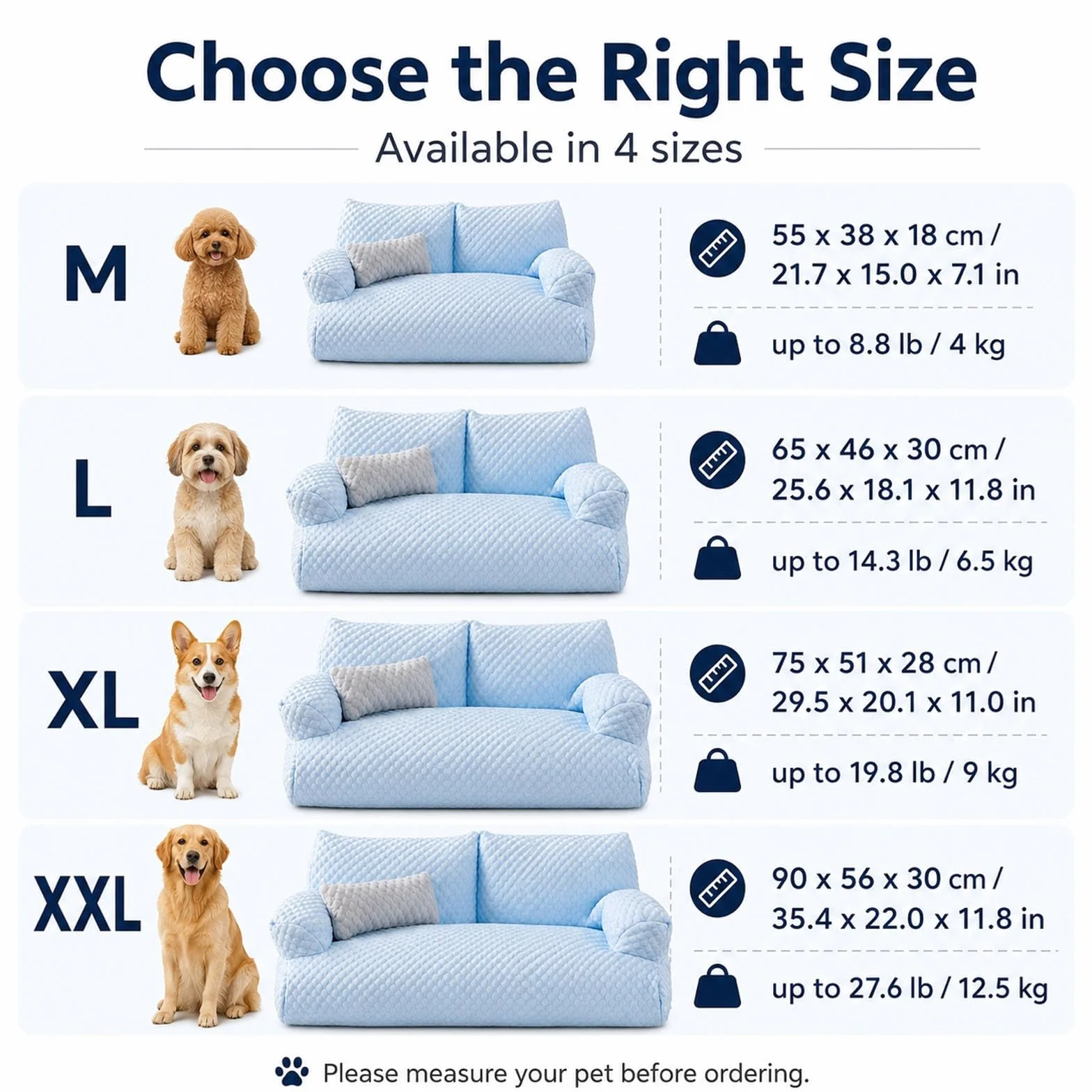 Generico Cuccia Rinfrescante per Cani Di Piccola Taglia E Gatti Da Interno – Lettino Lavabile per Cani Piccoli, Cuccioli E Gattini – Cuccia Accogliente per Tutte Le Stagioni(Pink,L)