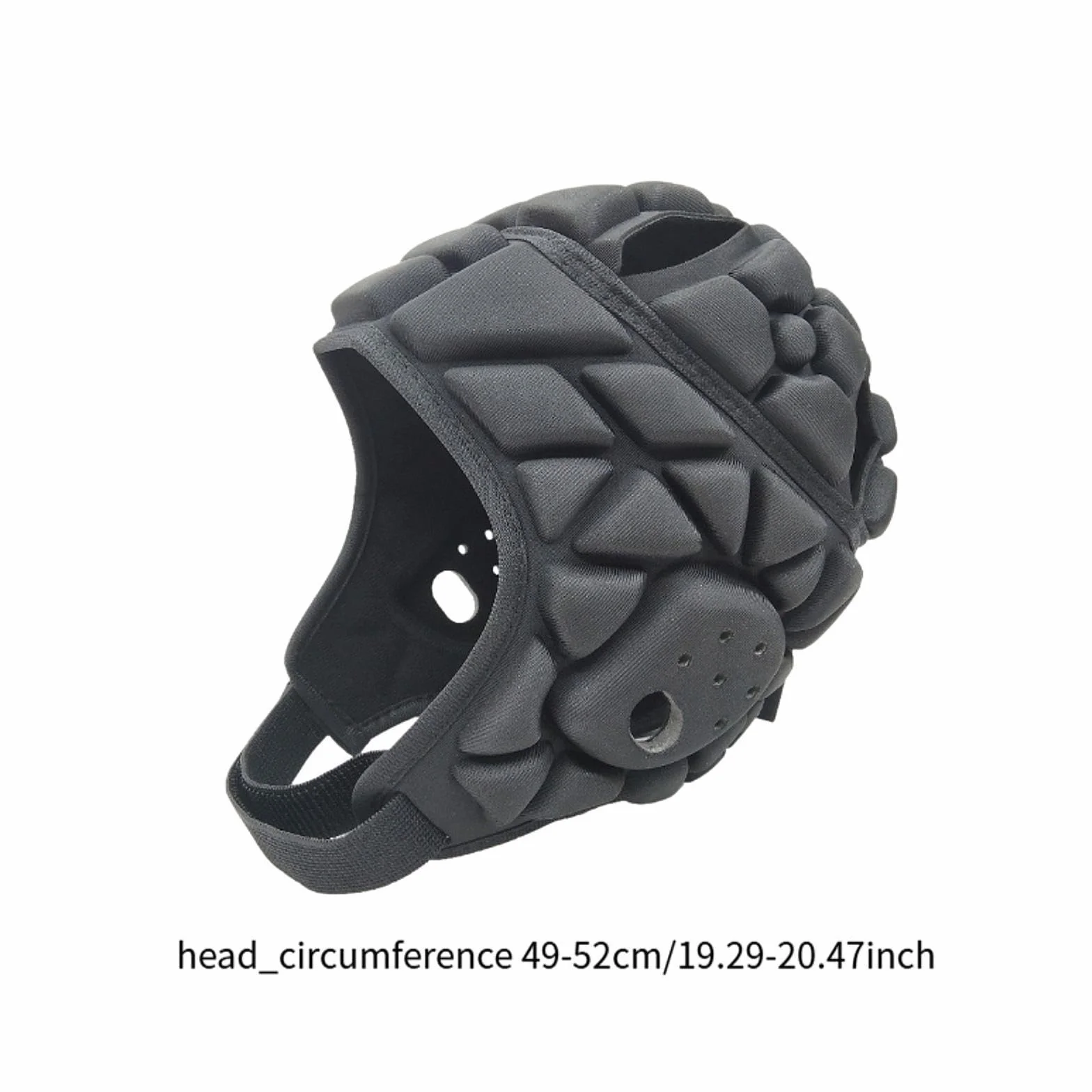 Casco da rugby regolabile multifunzionale per sport, pattinaggio a rotelle