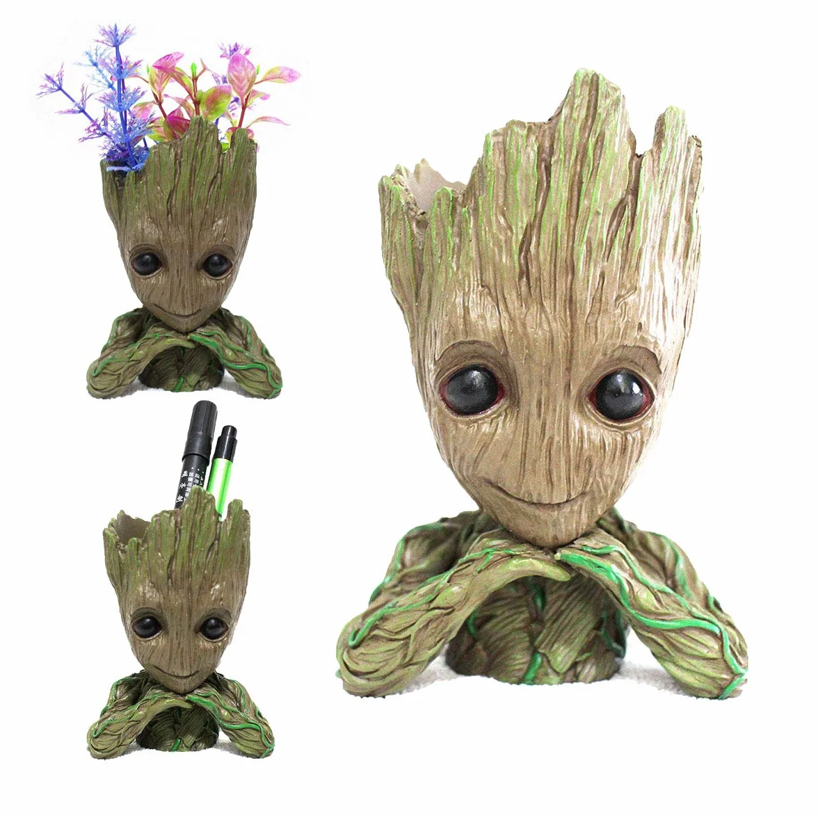 WELLXUNK Vaso da Fiori, Vaso da Fiori Vasi/portapenne, Grande Statuetta Deco da Acquario, Regali per Bambini