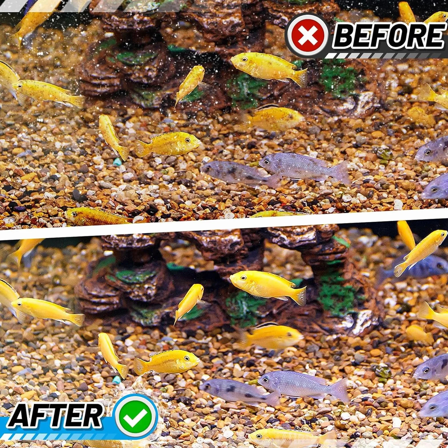 10 Pezzi Adatti per Filtri Tetra Easycrystal 250 & Filterbox 300, Filtri di Ricambio per Reptofilter, Tetra Easycrystal Accessorio per Acquari Dotato di Carbone Attivo e Zeolite