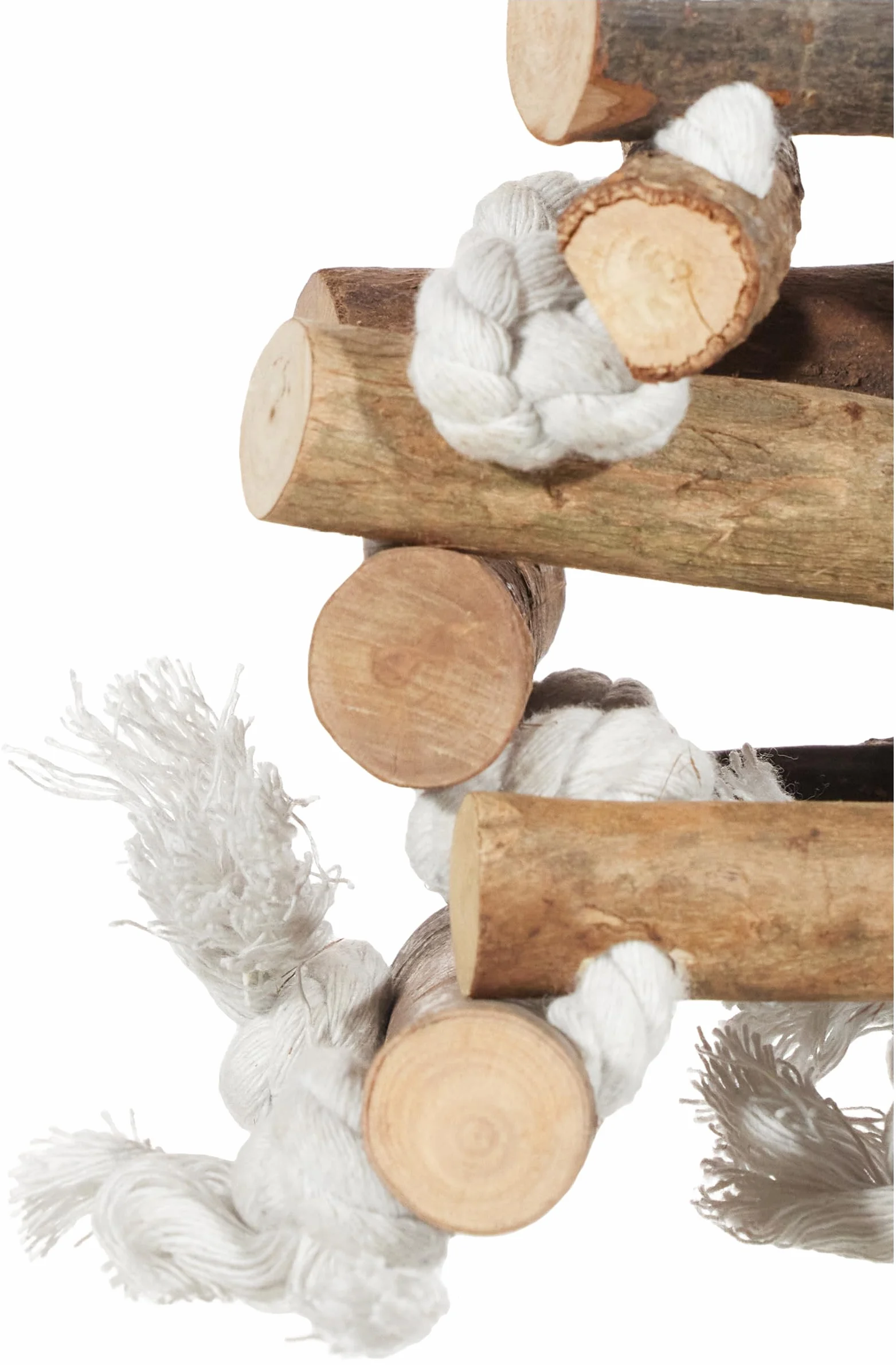 TRIXIE Torre con Corde Ambiente Naturale per Uccelli 34 cm