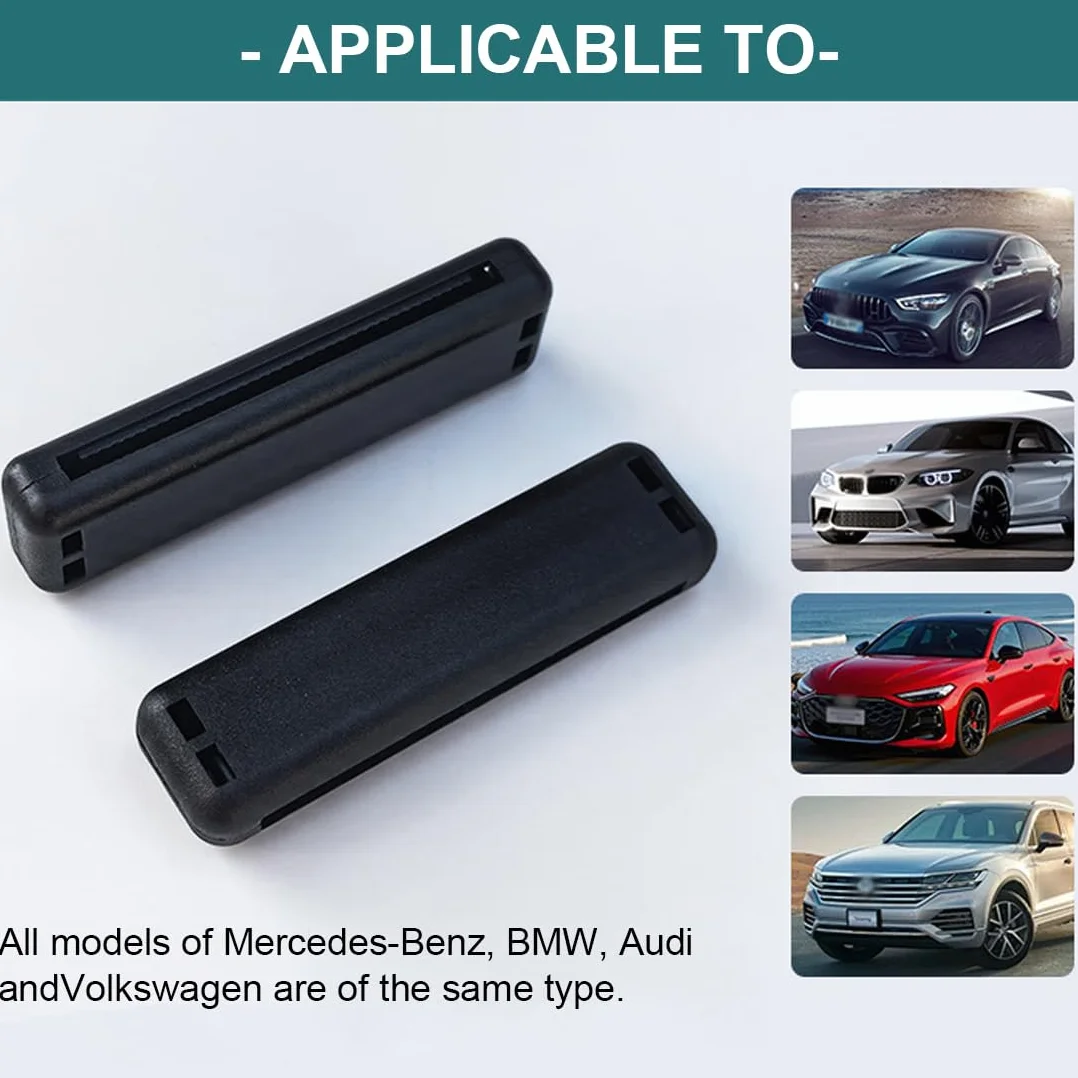 2 pezzi Ferma Cintura di Sicurezza Auto Generale Piccolo e Robusto Regolatore Cintura di Sicurezza Auto Sicuro e Applicabile Regolatori Delle Cinture di Sicurezza per Auto Nero