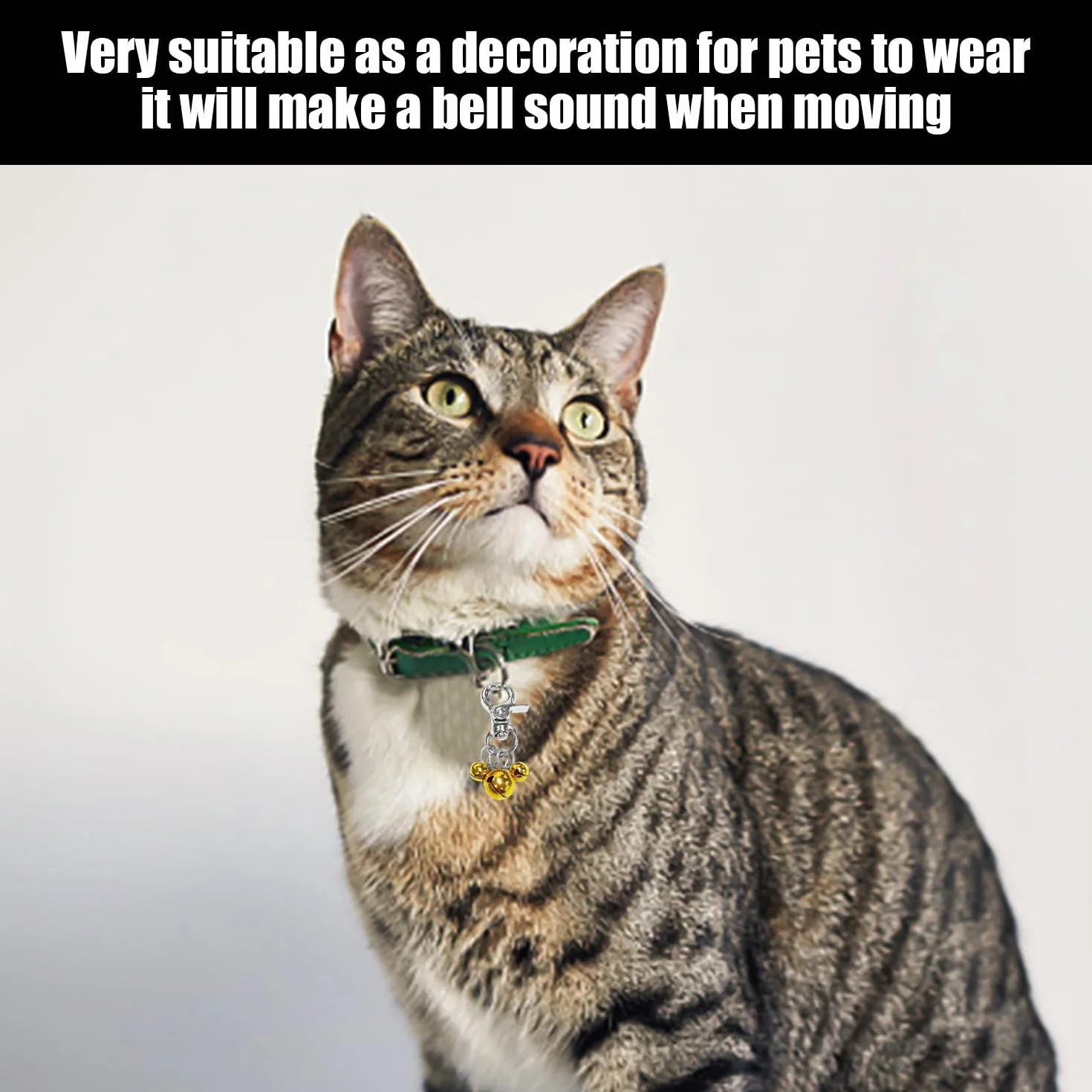 2 Campanelli Per Collare Per Animali Domestici, Decorazione Per Collare Per Animali Domestici, Campanelli In Metallo, Articoli Per Animali Domestici, Accessori Per Collare Per Animali Domestici