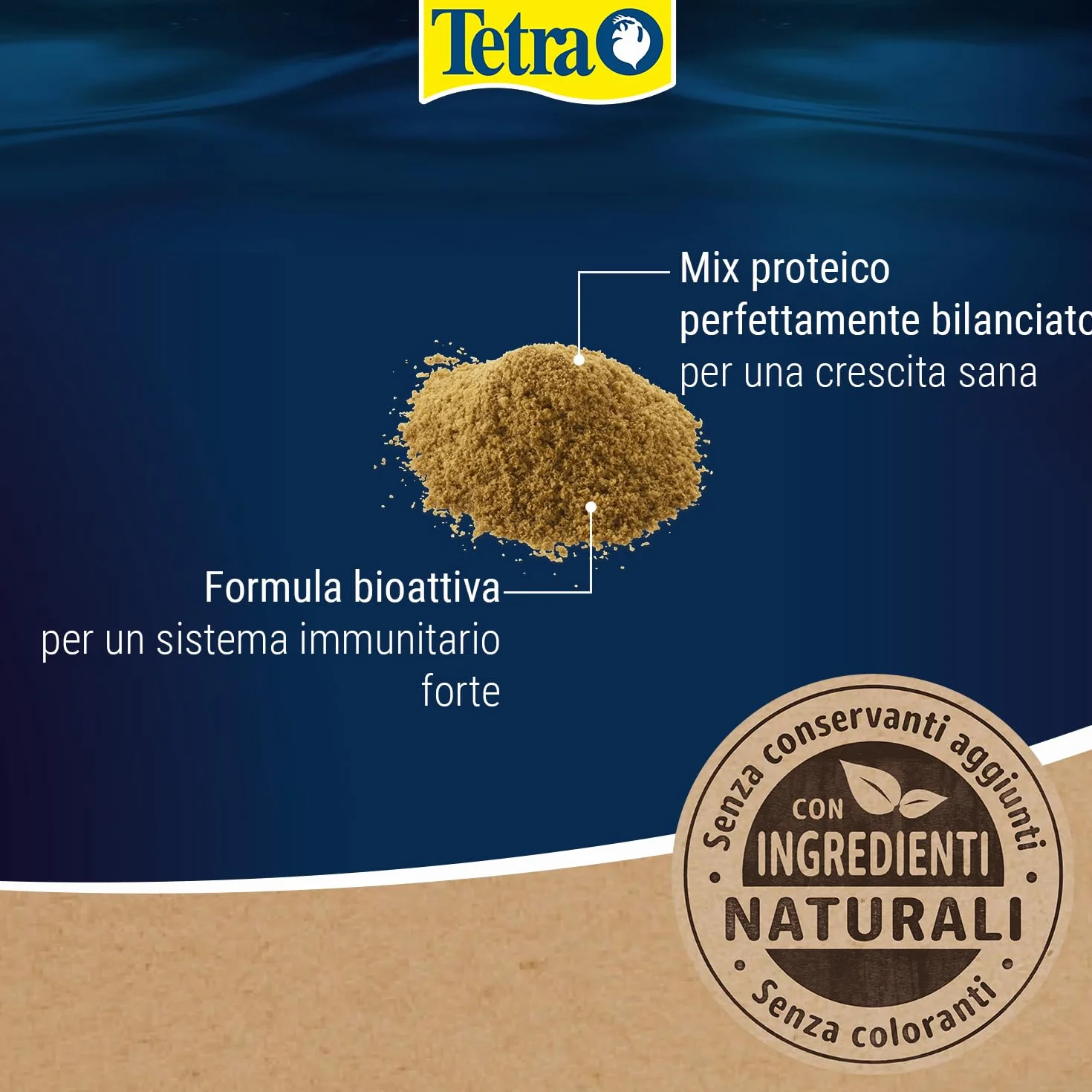 TetraMin Baby Mangime per pesci in microfibre per avannotti fino a 1 cm, lattina 66 ml