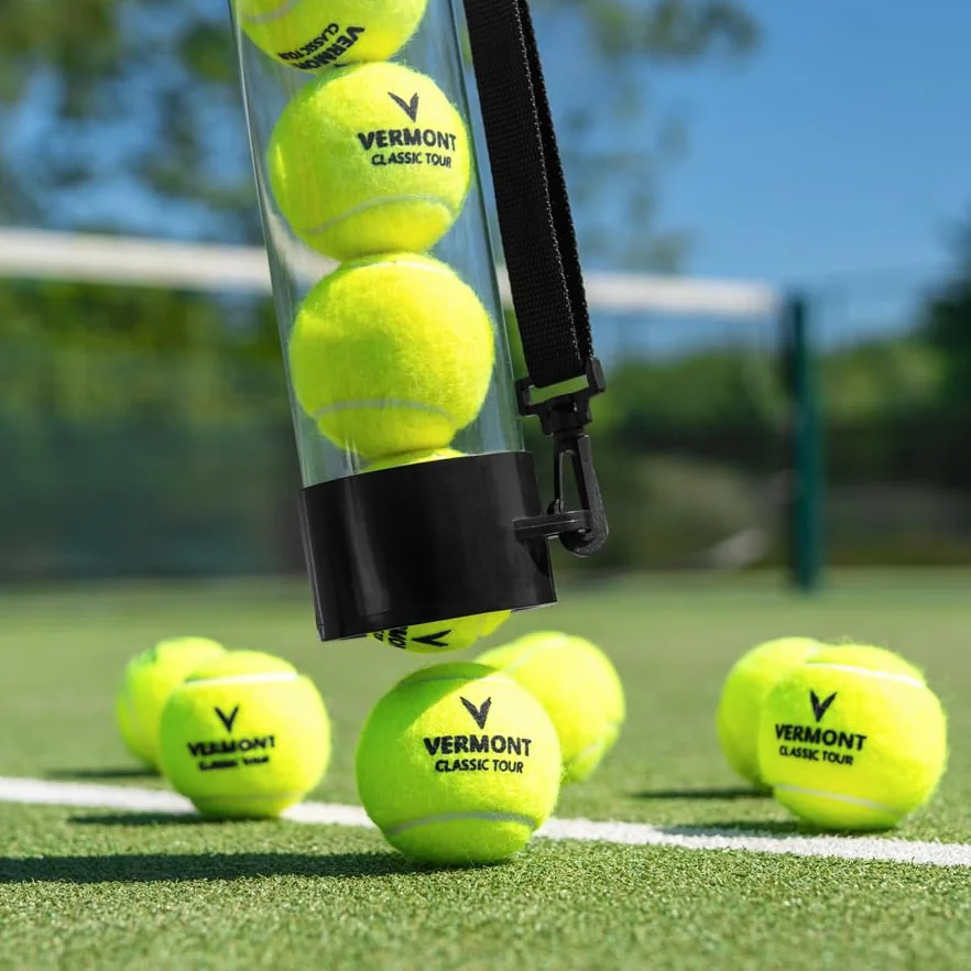 Vermont Tubo Palline Da Tennis per Allenamento - Raccogli 15 Palline Contemporaneamente | Attrezzatura Tennis