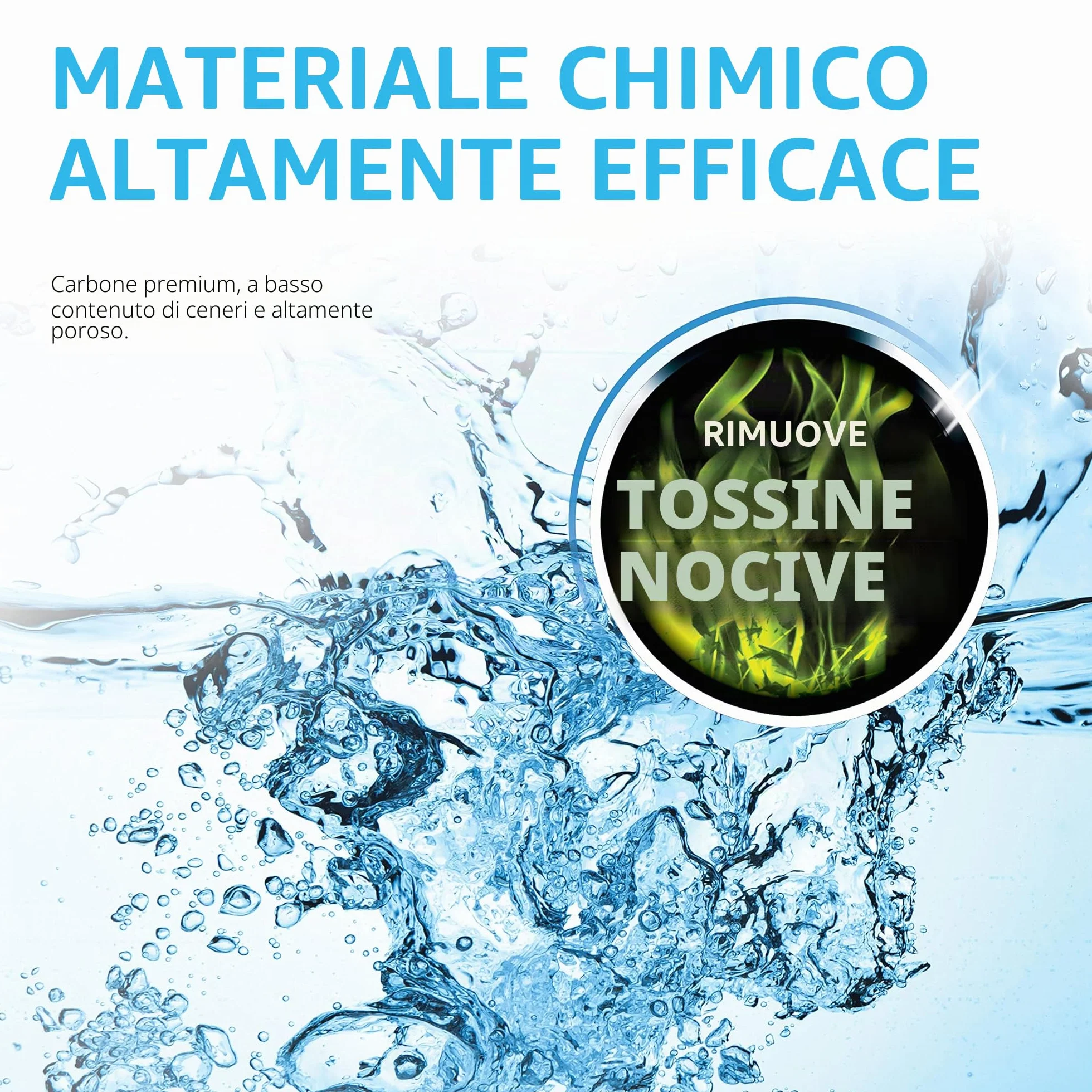 Fluval A1440 Carbone Attivo, Pacco Triplo da 300 G