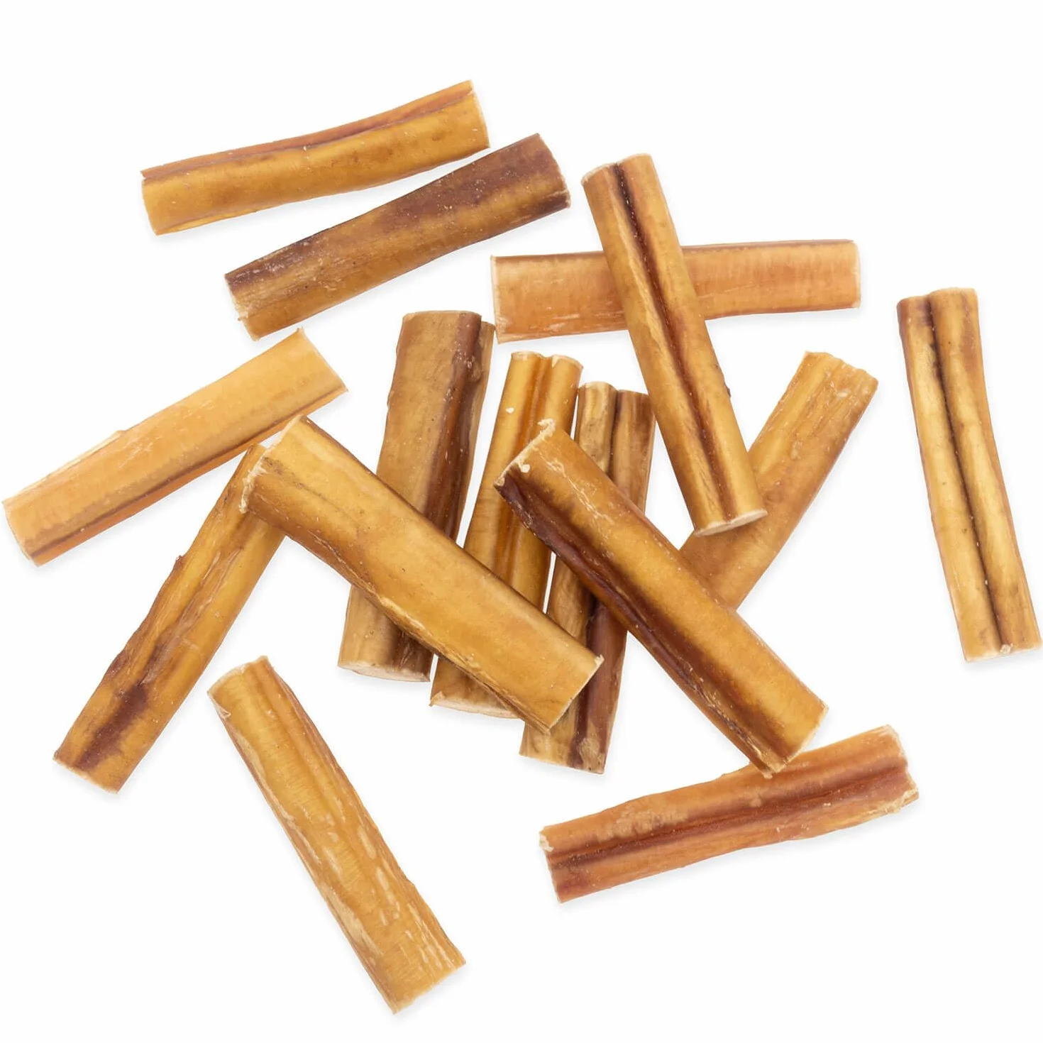 Pene bovino 10 cm Premium (pezzi più spessi e più grandi) 4DOGS – 5 pezzi