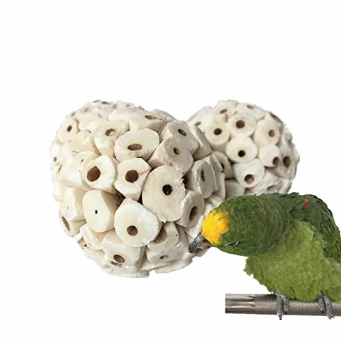 Bird Natural Sola Soft Chew Foraging Toy for Pappagalli 6cm