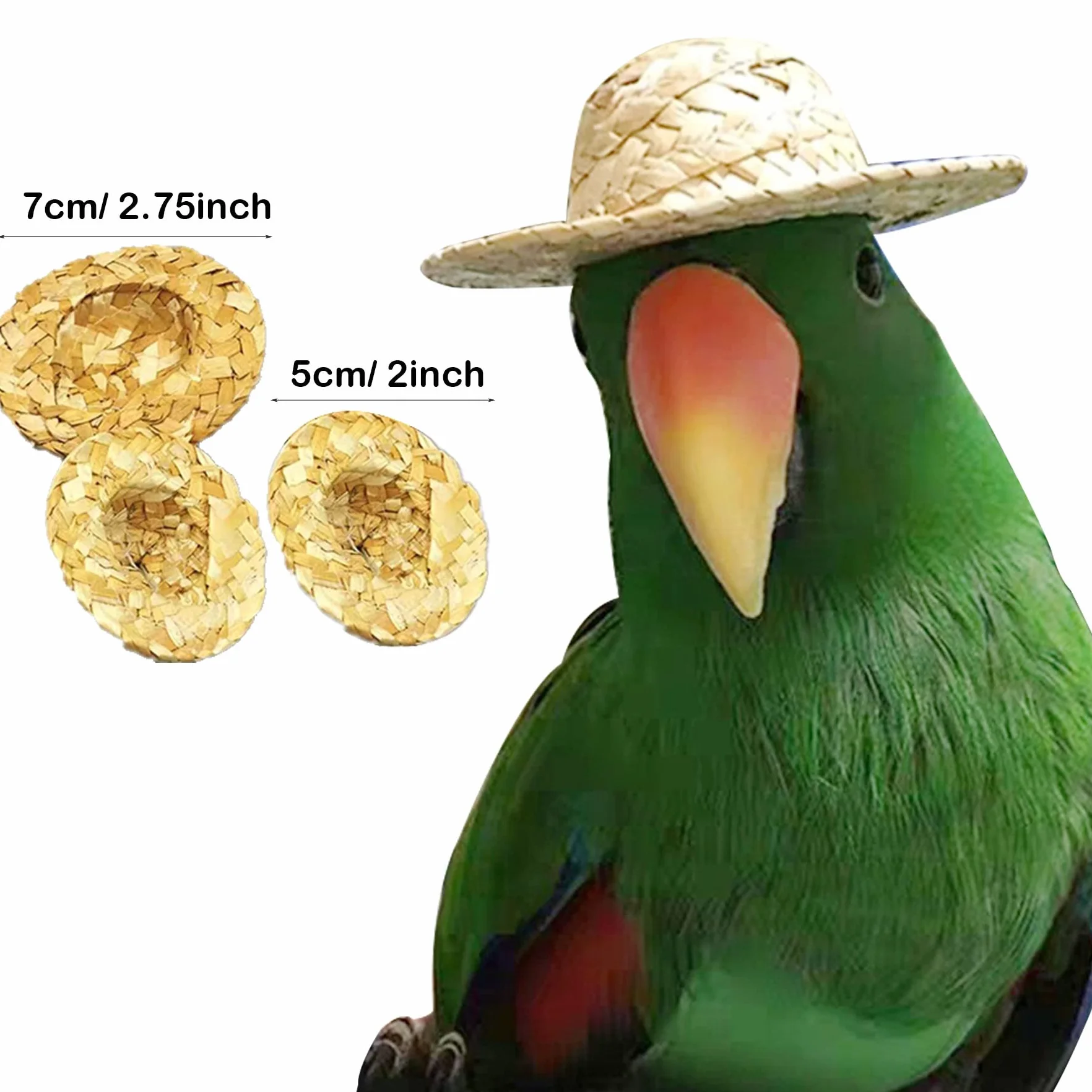 Allazone Giochi per Uccelli Pappagalli 17 Pezzi Giocattoli Gabbia Addestramento Pappagallo Cockatiel Love Birds Fringuelli