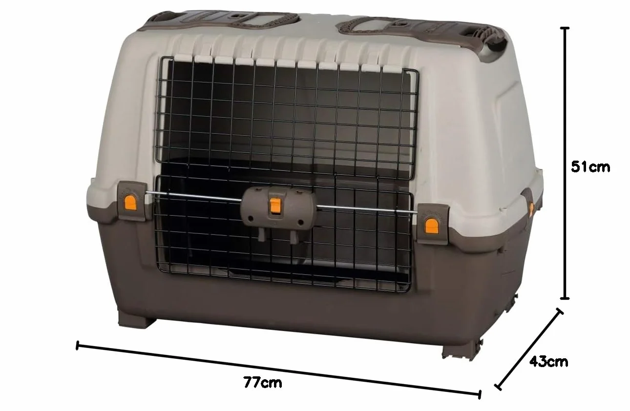 MPS S01100300 Skudocar 80, Transportino Per Cane, 77X43X51H Cm