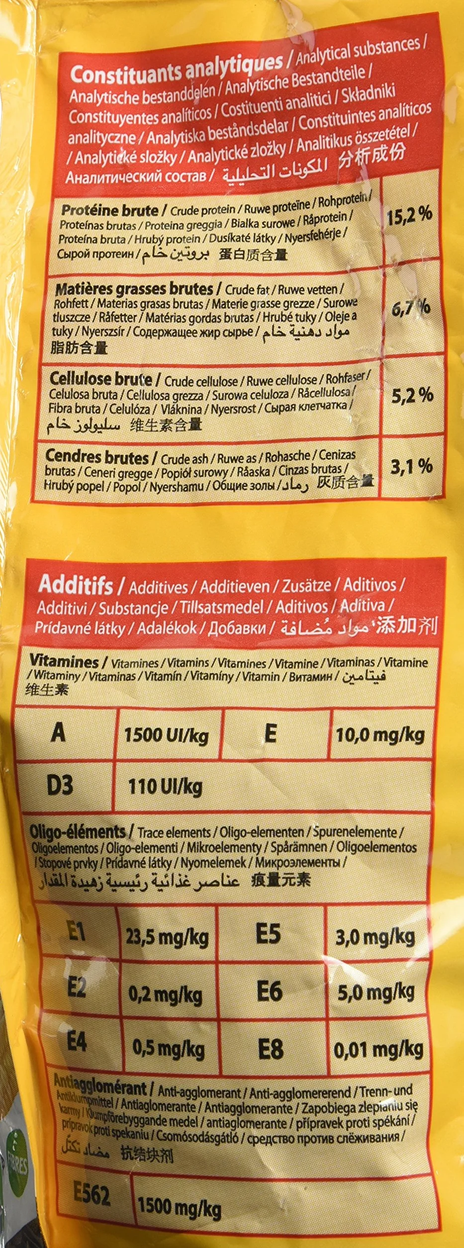 Aime Cibo per criceti e gerbilli, NUTRI'BALANCE SAVOUR MIX Pasto misto di vitamine e fibre, 900g