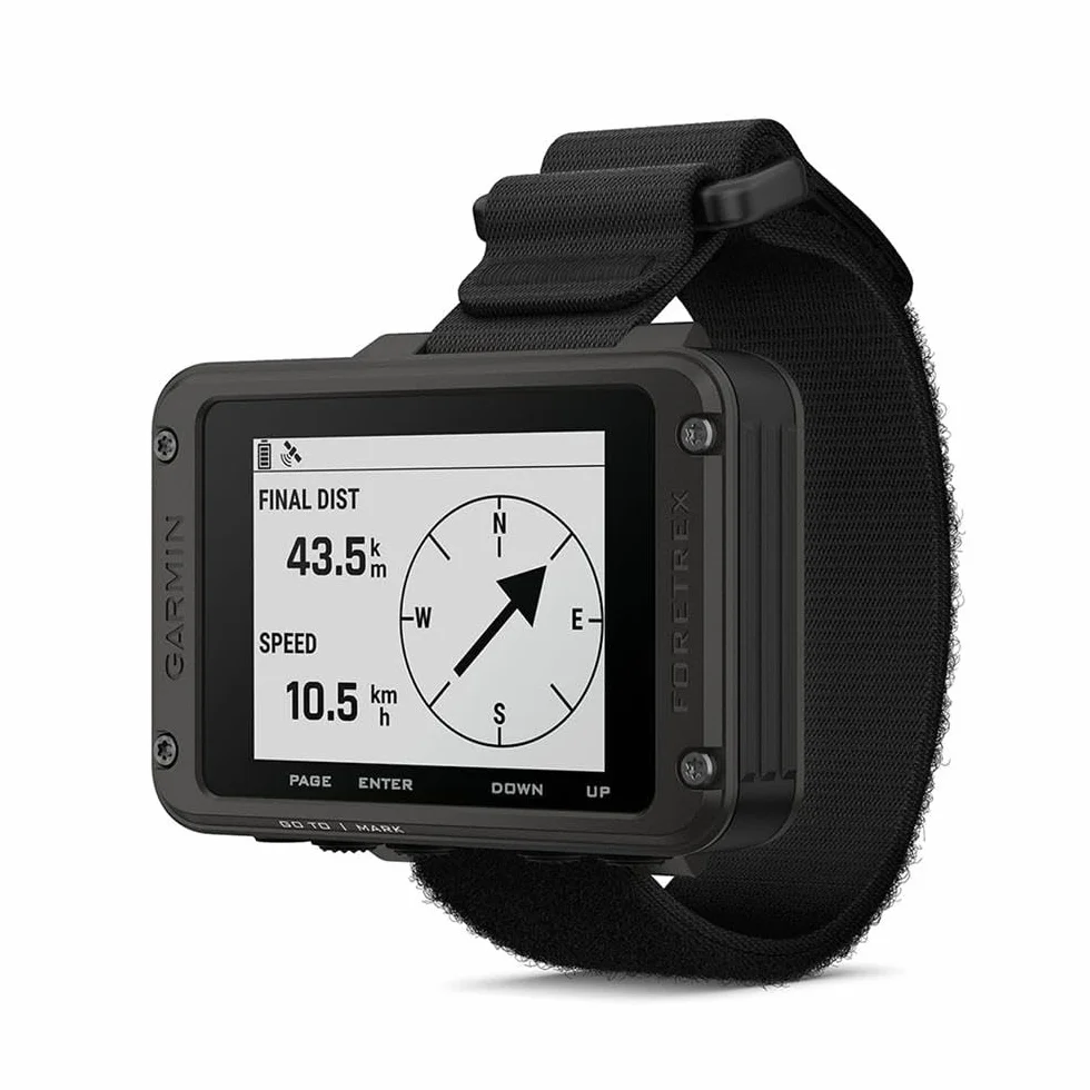 Garmin Foretrex 801, navigazione GPS da polso con cinturino, GNSS multi-banda aggiornato, maggiore durata della batteria
