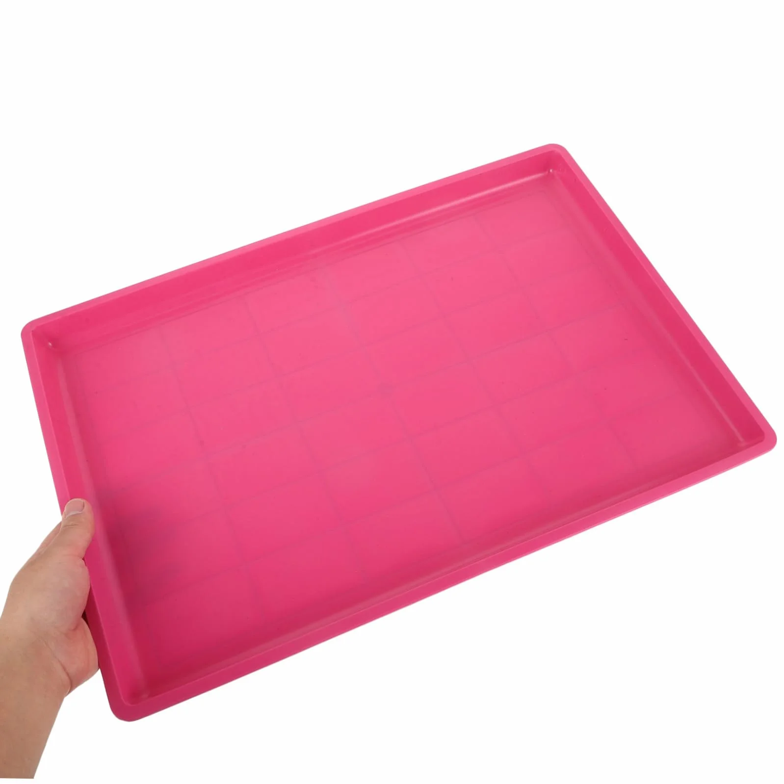 Plastikowa Taca Zastępcza do Klatki dla Psów i Królików, Lekka, Łatwa do Czyszczenia, Odporna na Plamy i Zapachy, Wymiary