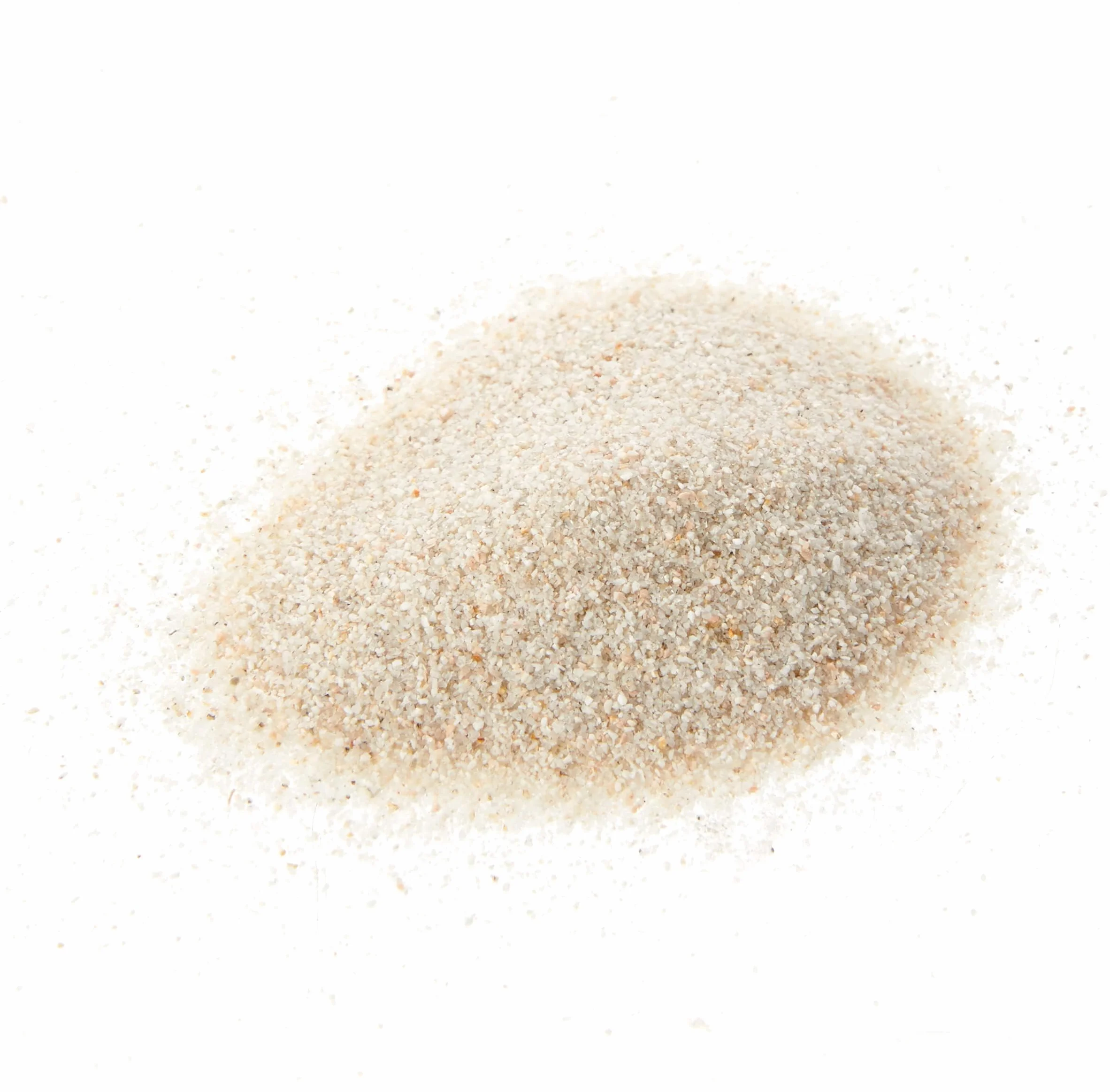 AMTRA Quarzo bianco - Sabbia per acquari di quarzo bianco fine, per acqua dolce o salata, grani 0,1- 0,7mm, Quantità 5 kg