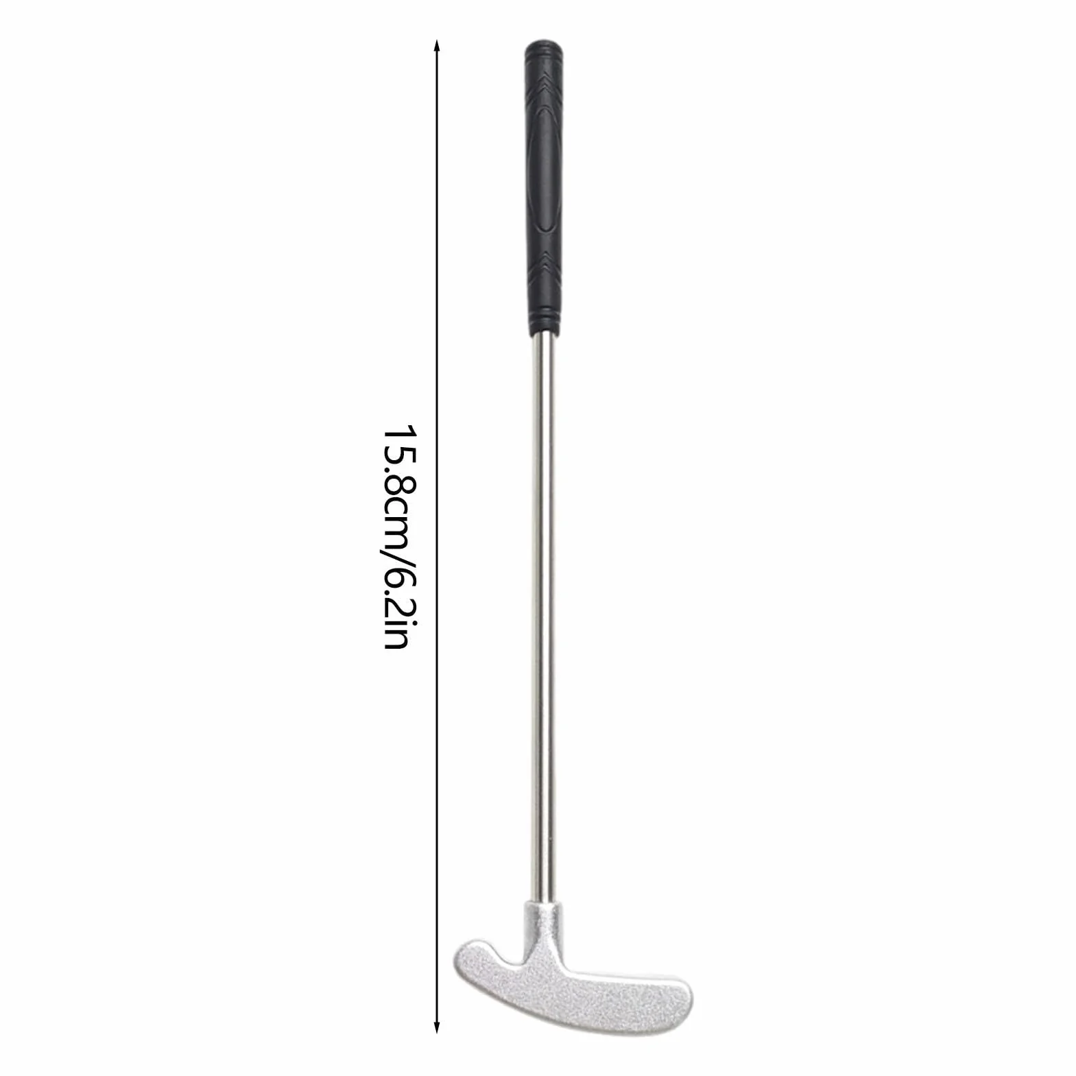 Putter club a due vie, putter minigolf a due vie per bambini, putter da golf con testa in lega di zinco, albero in acciaio inox TPRGrip, mazze da golf per bambini, ragazzi e adulti