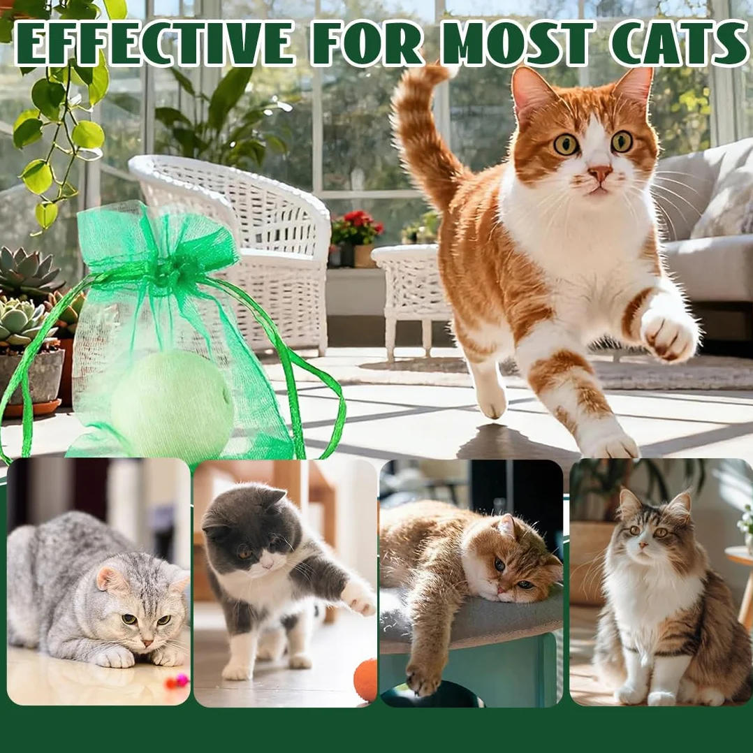 Palle Repellenti per Gatti – 12 Pezzi, Repellente Naturale con Fragranze di Menta e Citronella – Resistente alle Intemperie, Sicuro per gli Animali e Ecologico – Per Giardino, Terrazza Interno