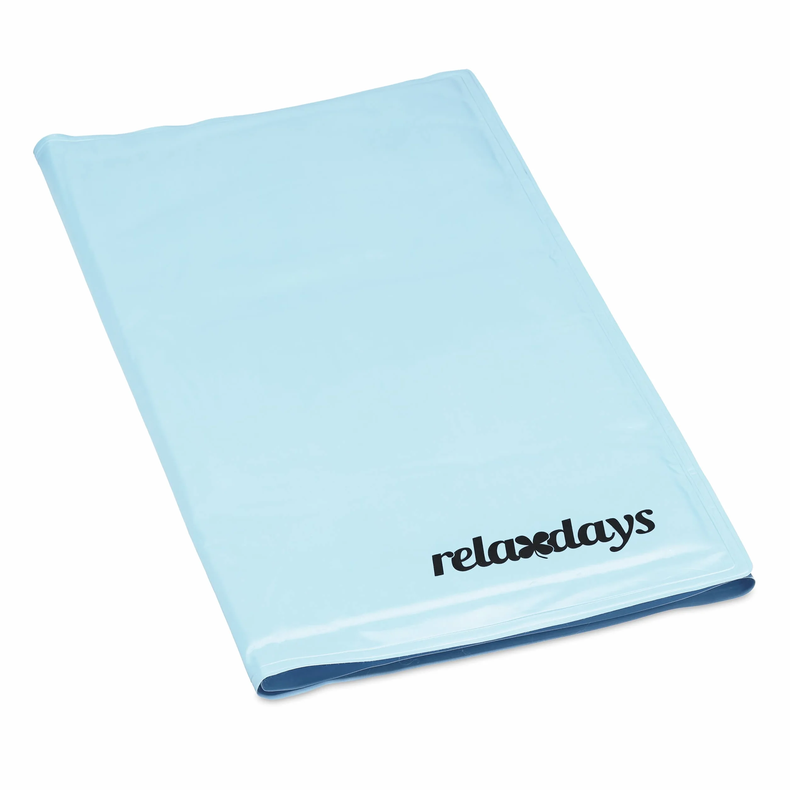 Relaxdays Tappetino Refrigerante per Cani 60 x 100 cm Gel Azzurro