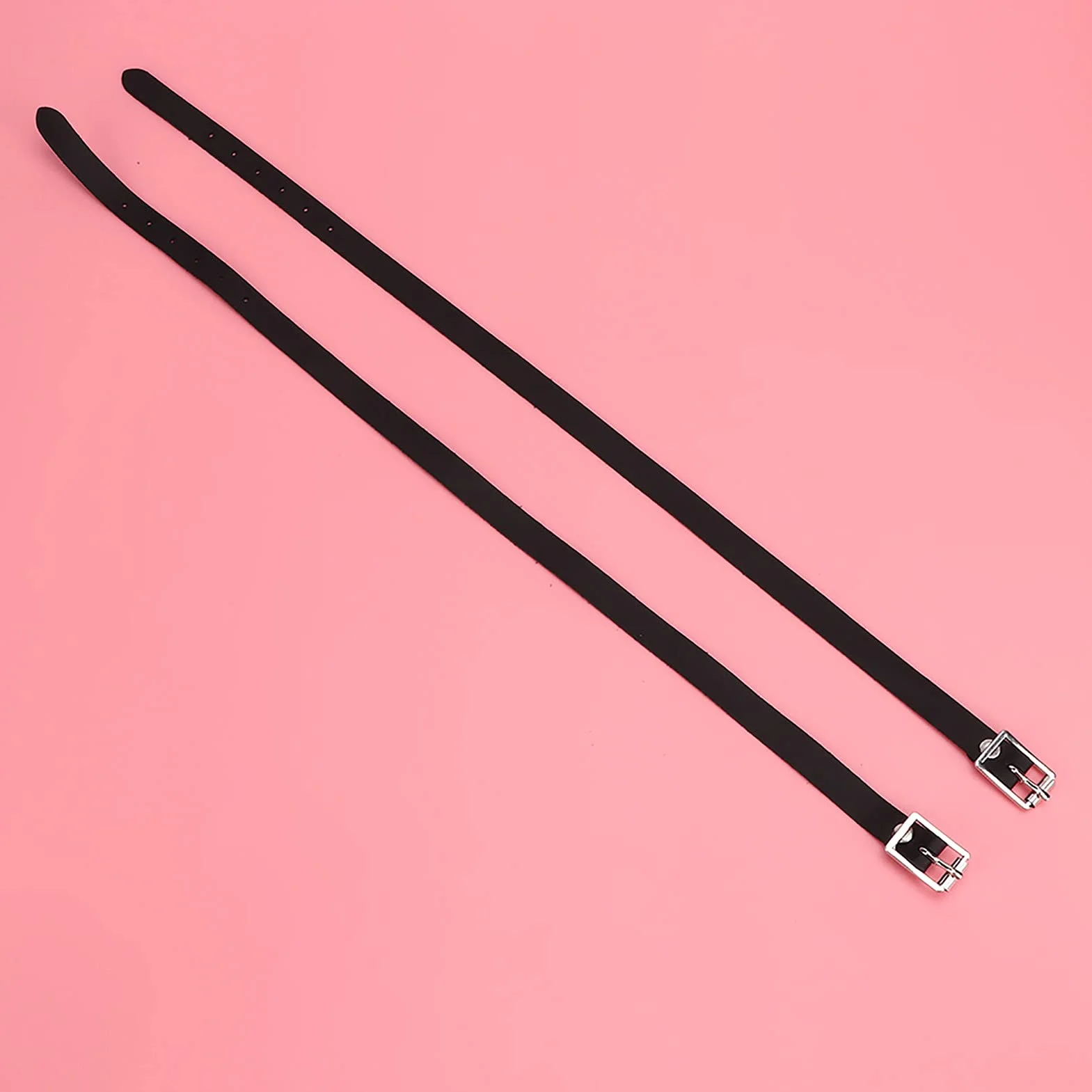TOPINCN Cinturini in Cuoio per speroni, Cuoio 50cm Cinturini esclusivi per speroni 1 Paio per Cavallo
