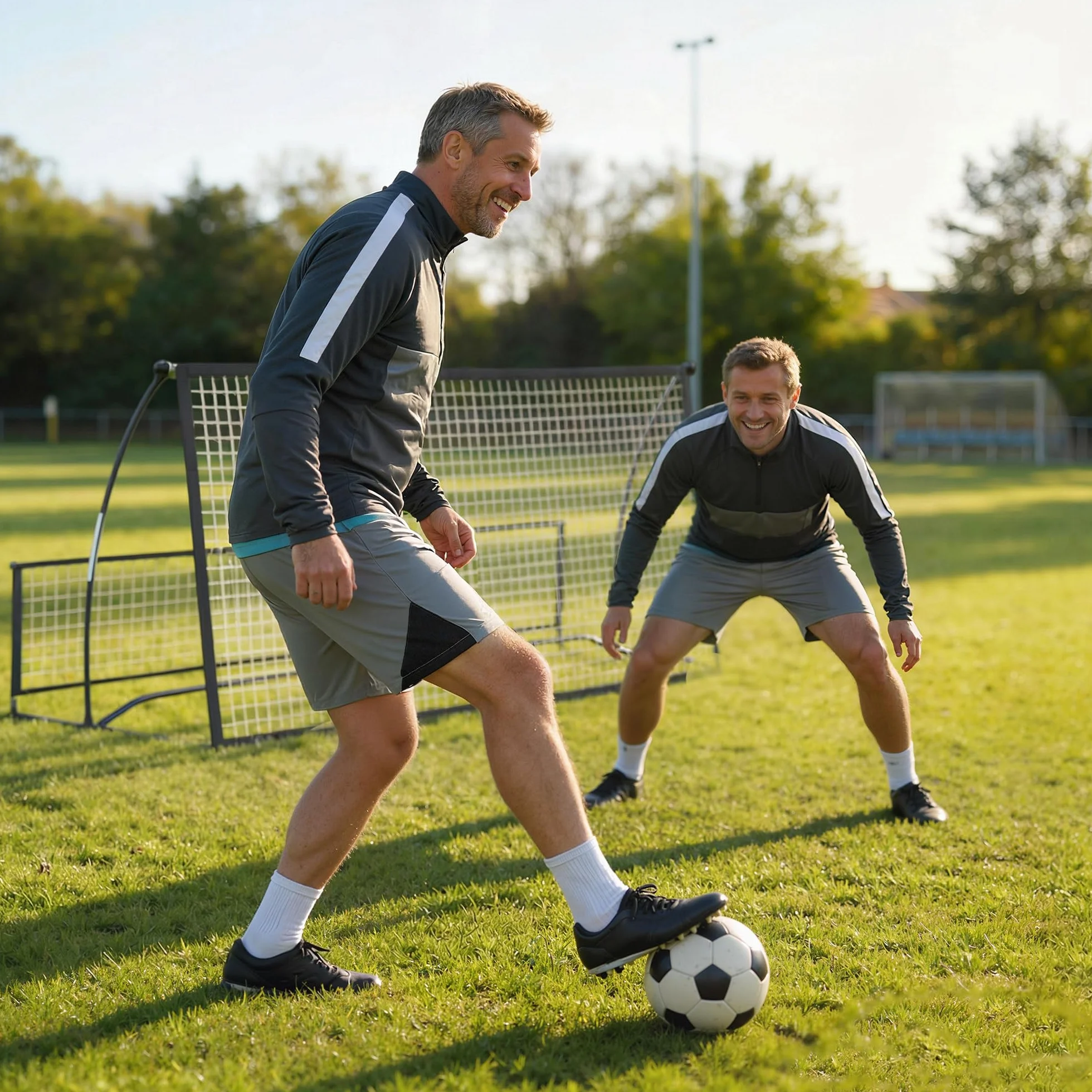 SPORTNOW 2 in 1 Rete di Rimbalzo per Calcio Pieghevole con Doppio Lato, Rete da Calcio Rimbalzante con Borsa per Trasporto, per Allenamento Baseball e Pallavolo, Nero