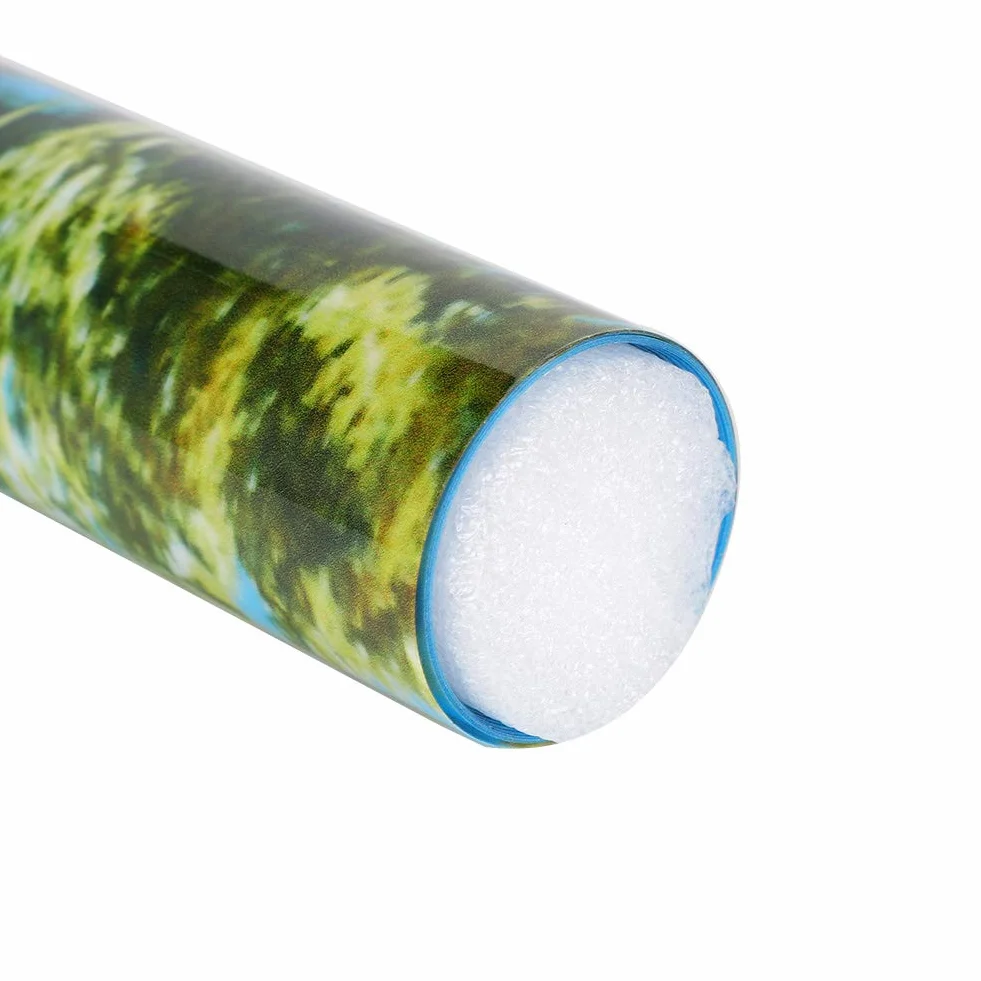 Poster adesivo per fondale di acquario in PVC con motivo di piante acquatiche e coralli, adesivo decorativo impermeabile per vasca da pesce, sfondo spesso e anti-riflesso autoadesi (61*30 cm)
