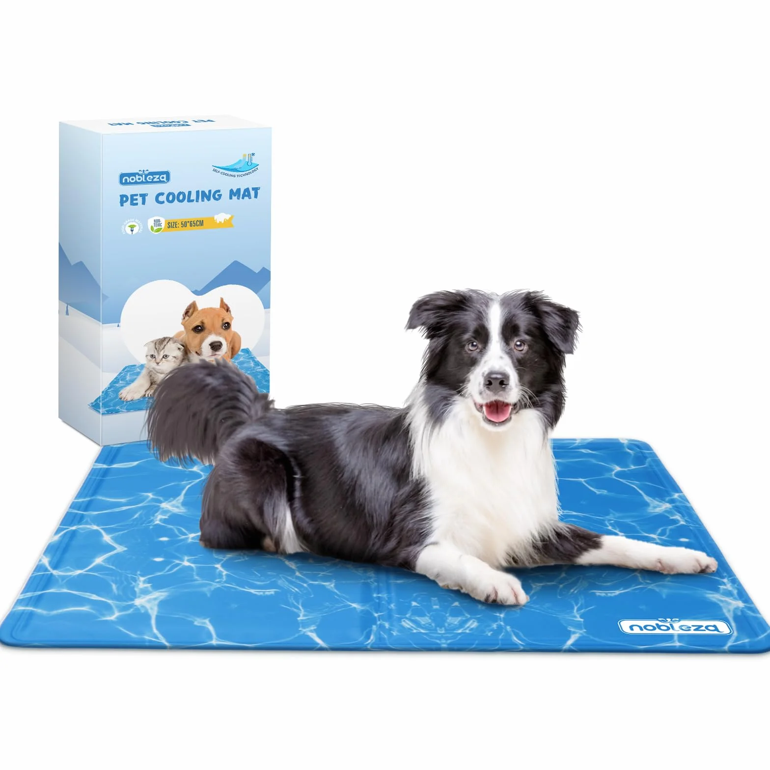 Nobleza Tappetino Refrigerante in Gel per Cani 65x50 cm M