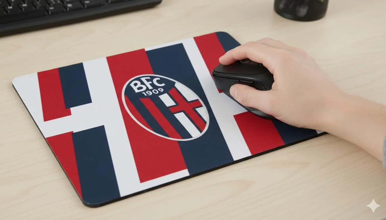 Tappetino mouse Generico compatibile Bologna Calcio