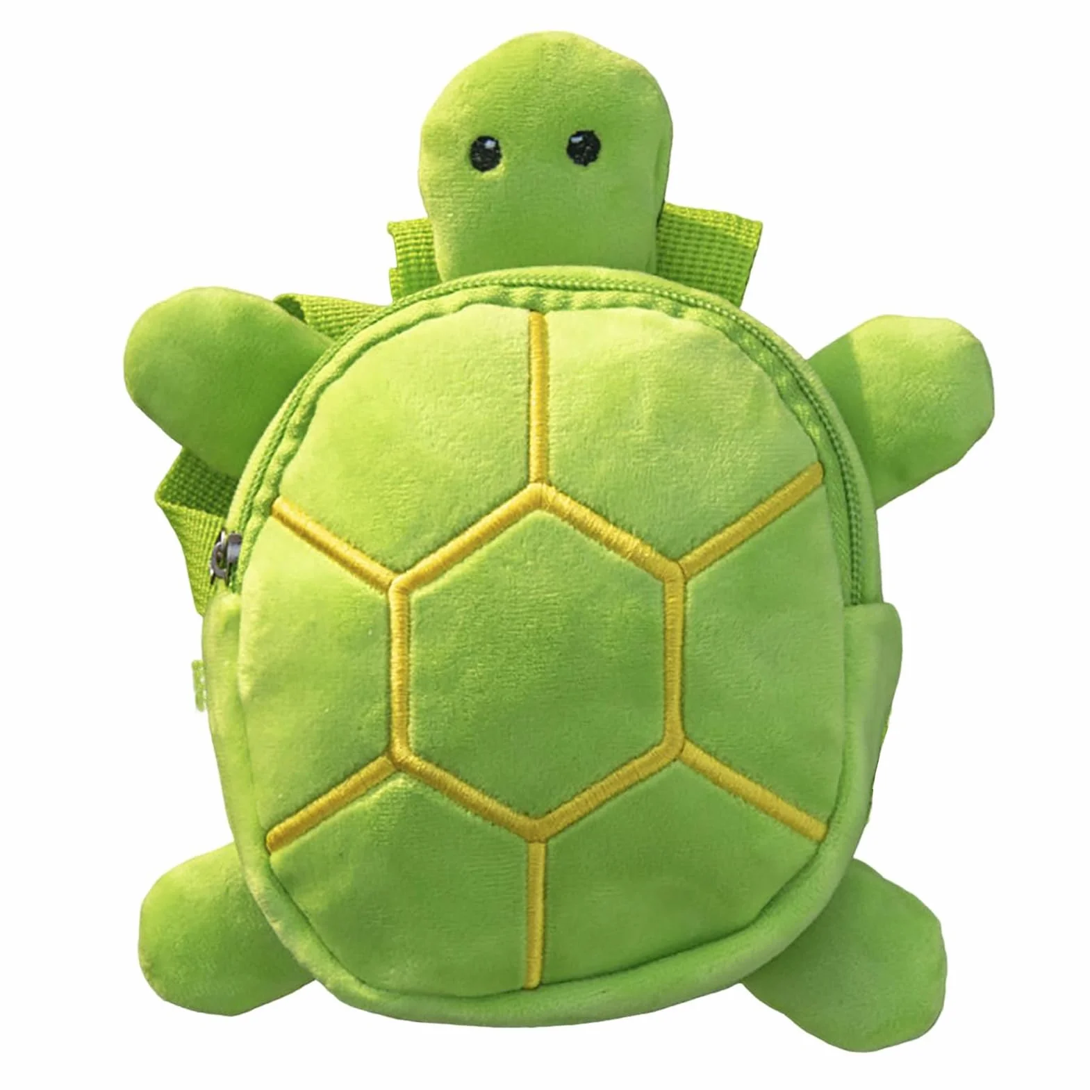 Zaino con imbracatura per cani a forma di tartaruga carino, regolabile, borsa da sella per cuccioli, impermeabile, indossabile da solo, con cerniera, forma creativa, chiusura a cerniera, lunga