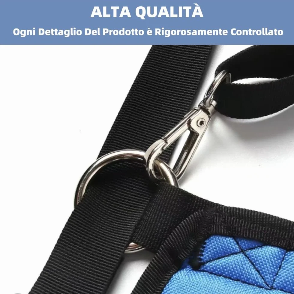 Dog Carry Sling, Zaino di emergenza Pet Gambe Supporto Dog Lift Harness, Cane Carrier per Cani Artrite XL