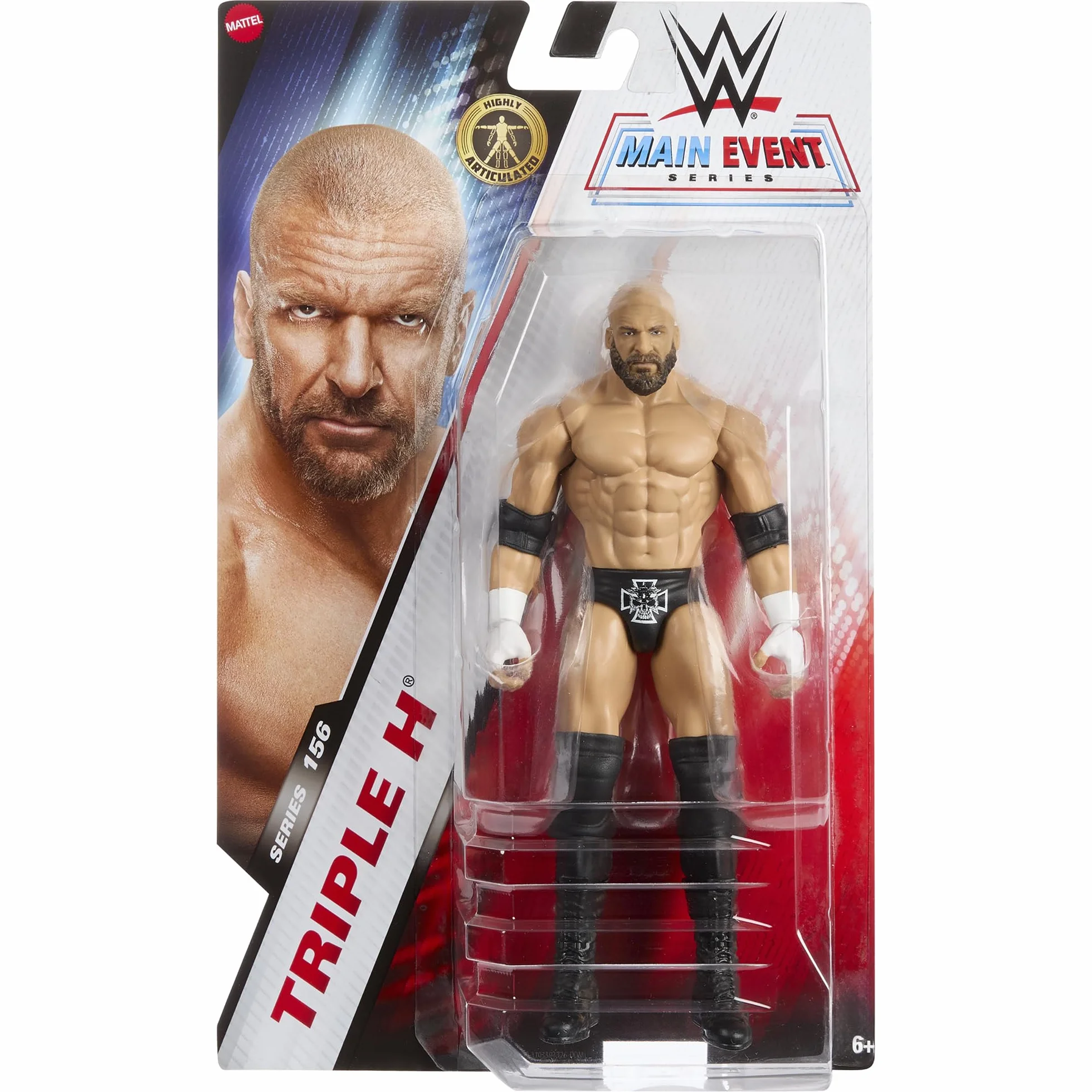 WWE Triple H (HHH) Main Event 156 Toy Wrestling Action Figure