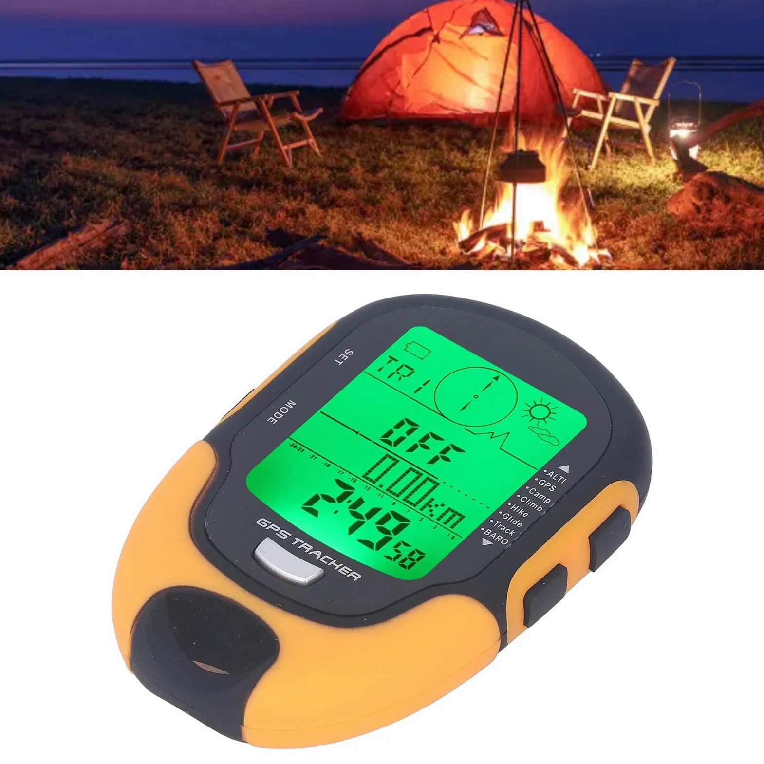 Misuratore Multifunzione GPS Altimetro Elettronico Barometro Termometro Igrometro Bussola Digitale Impermeabile Accessori Professionali