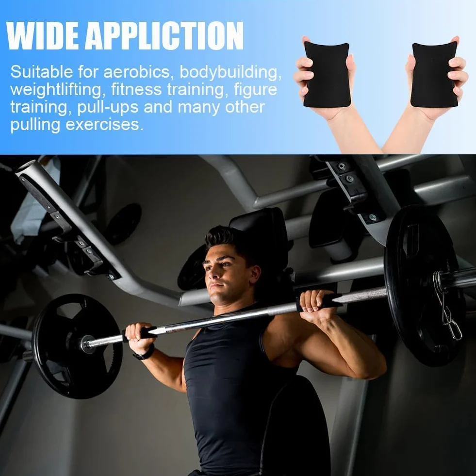 Flintronic Grip Pad, 6 Pezzi Cuscinetti da Allenamento in Neoprene per Palestra Bodybuilding