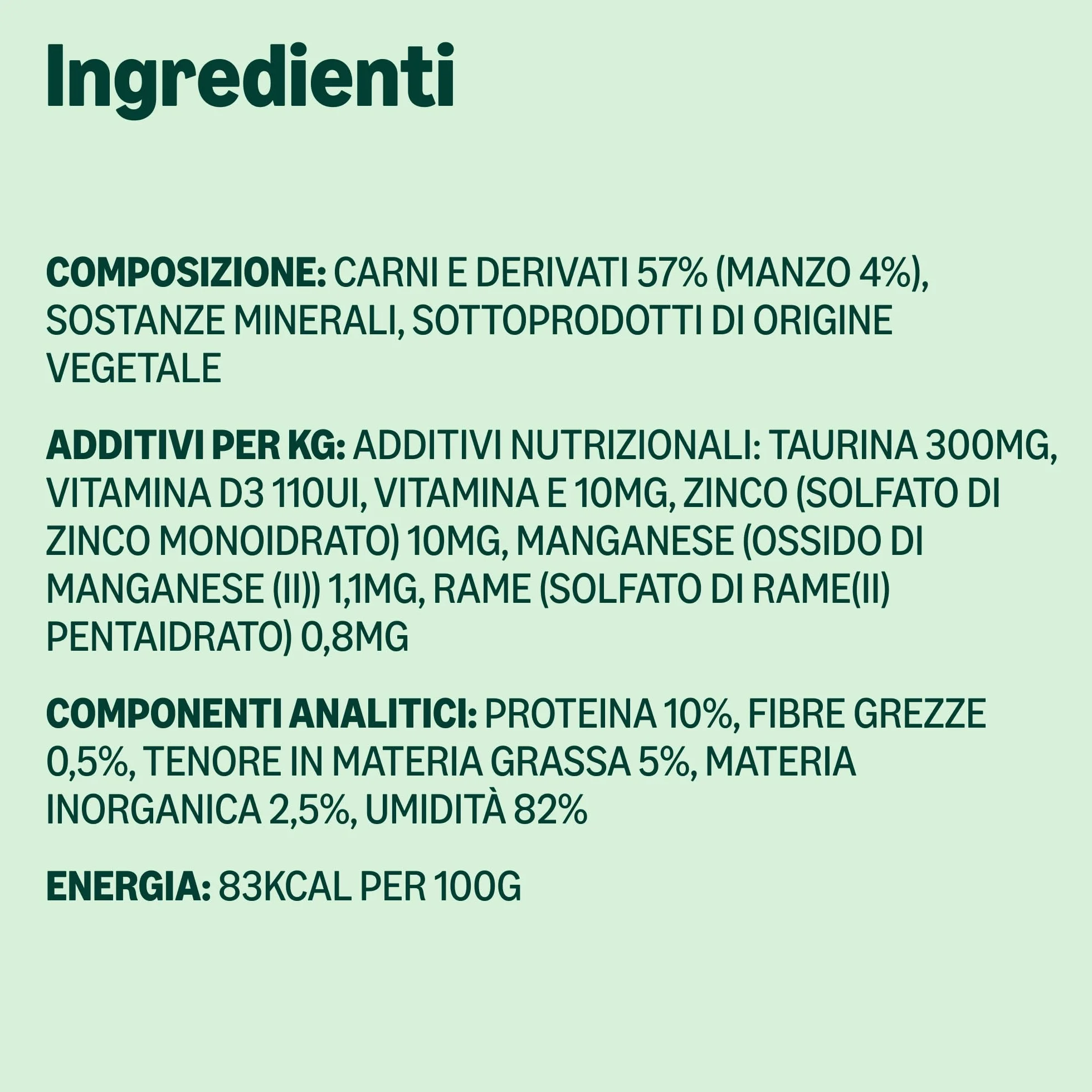 by Amazon Cibo umido per gatti senza cereali, in barattolo, paté di manzo, 12 x 400 g