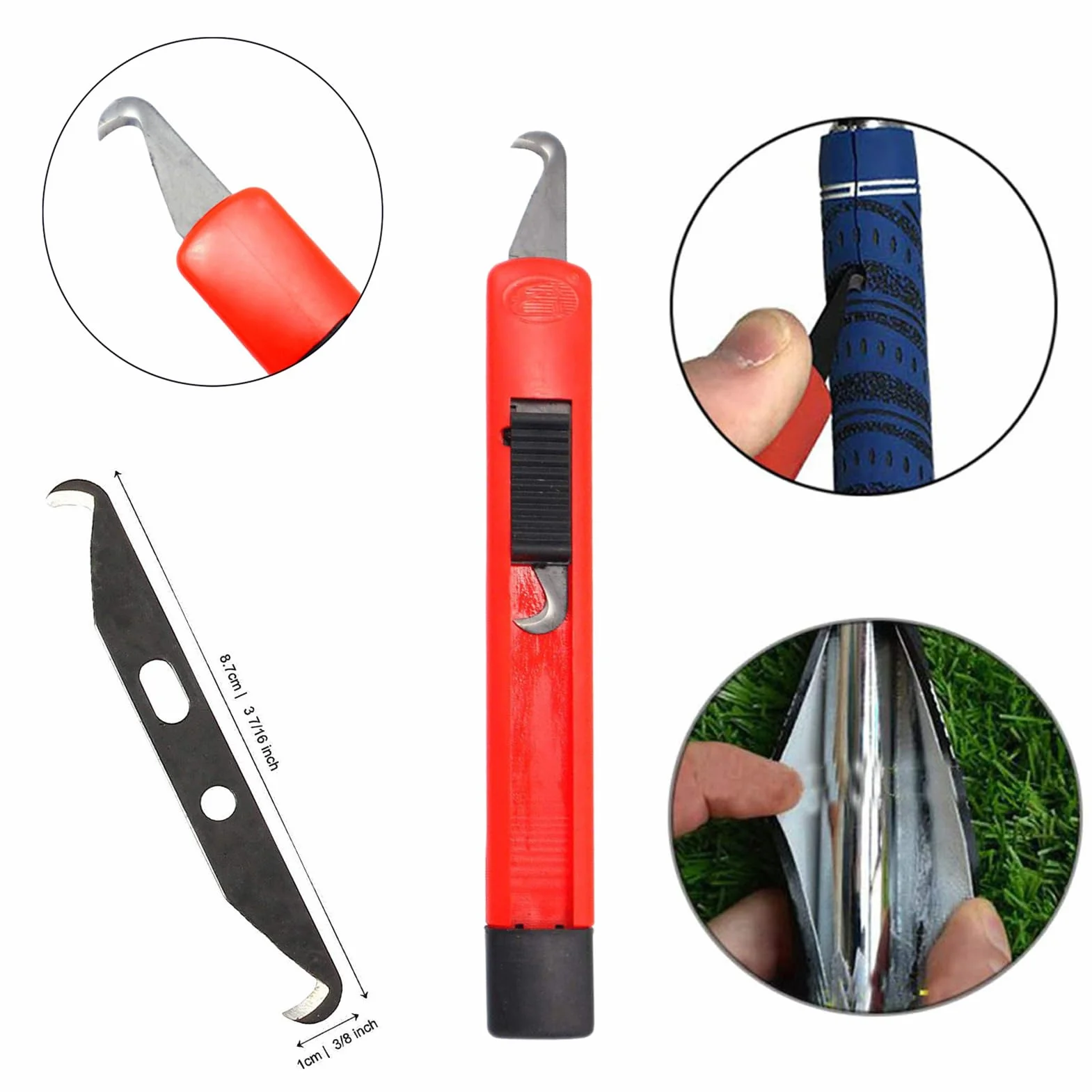 Kit Rigrip Golf 4 Pezzi Impugnature per Reimpugnatura Mazze Donne Asta Carbonio