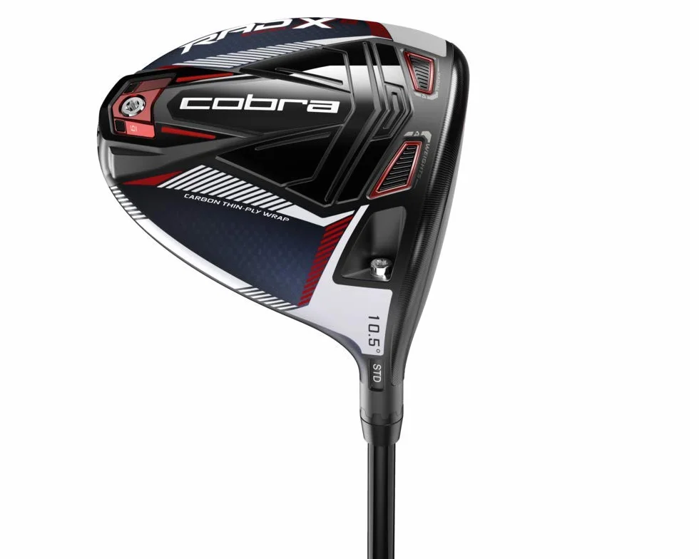 Cobra Golf 2021 Radspeed XB Driver Matte Peacoat-Rosso