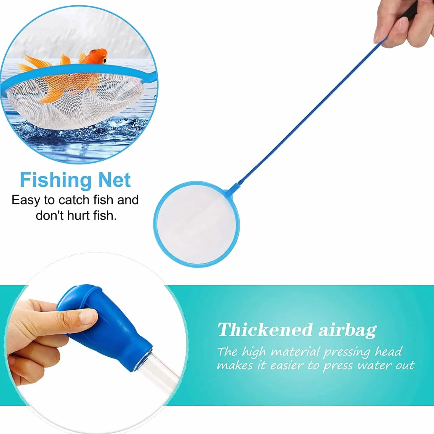 Sunshine Smile Acquario Aquascaping Kit 6PCS Strumenti Set