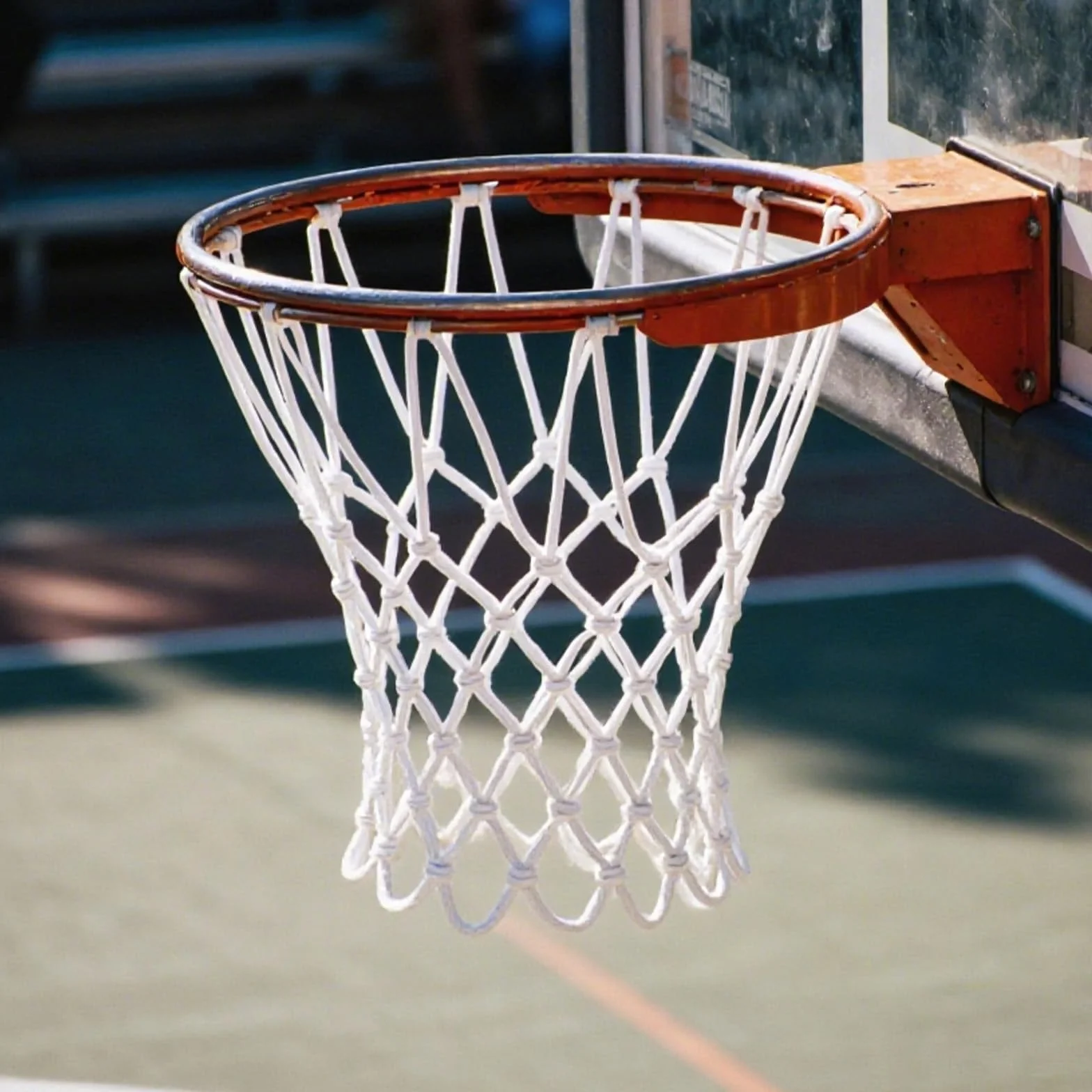Rete da Basket di Ricambio Resistente alle Intemperie 12 Passanti Anti-Whip