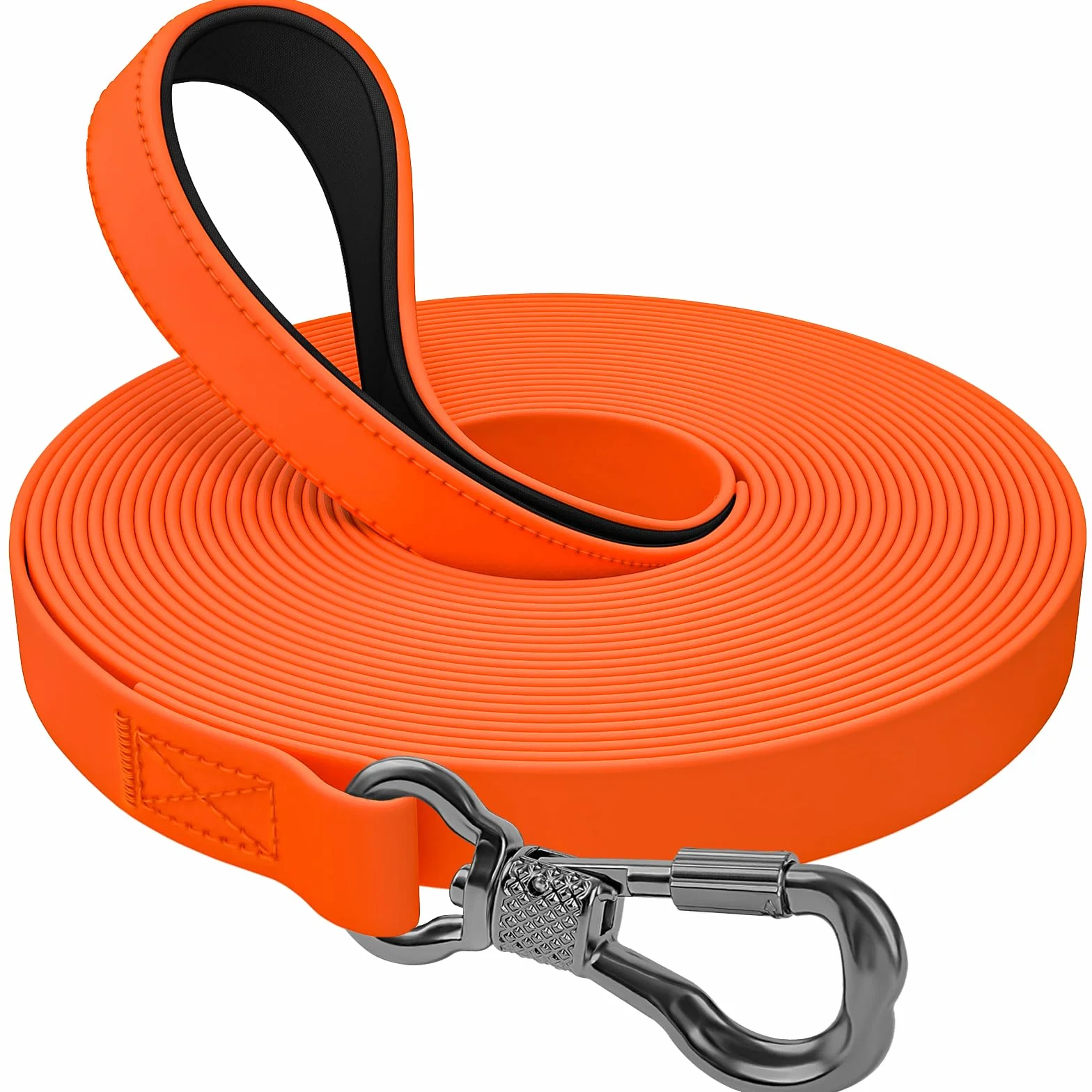 X XBEN Guinzaglio Addestramento Impermeabile per Cani 1,5M 3M 5M 8M 10M 12M 15M 20M 25M 30M, Lunghina con Maniglia Confortevole, Gommato,Resistente Adatto per Tutti i Cane