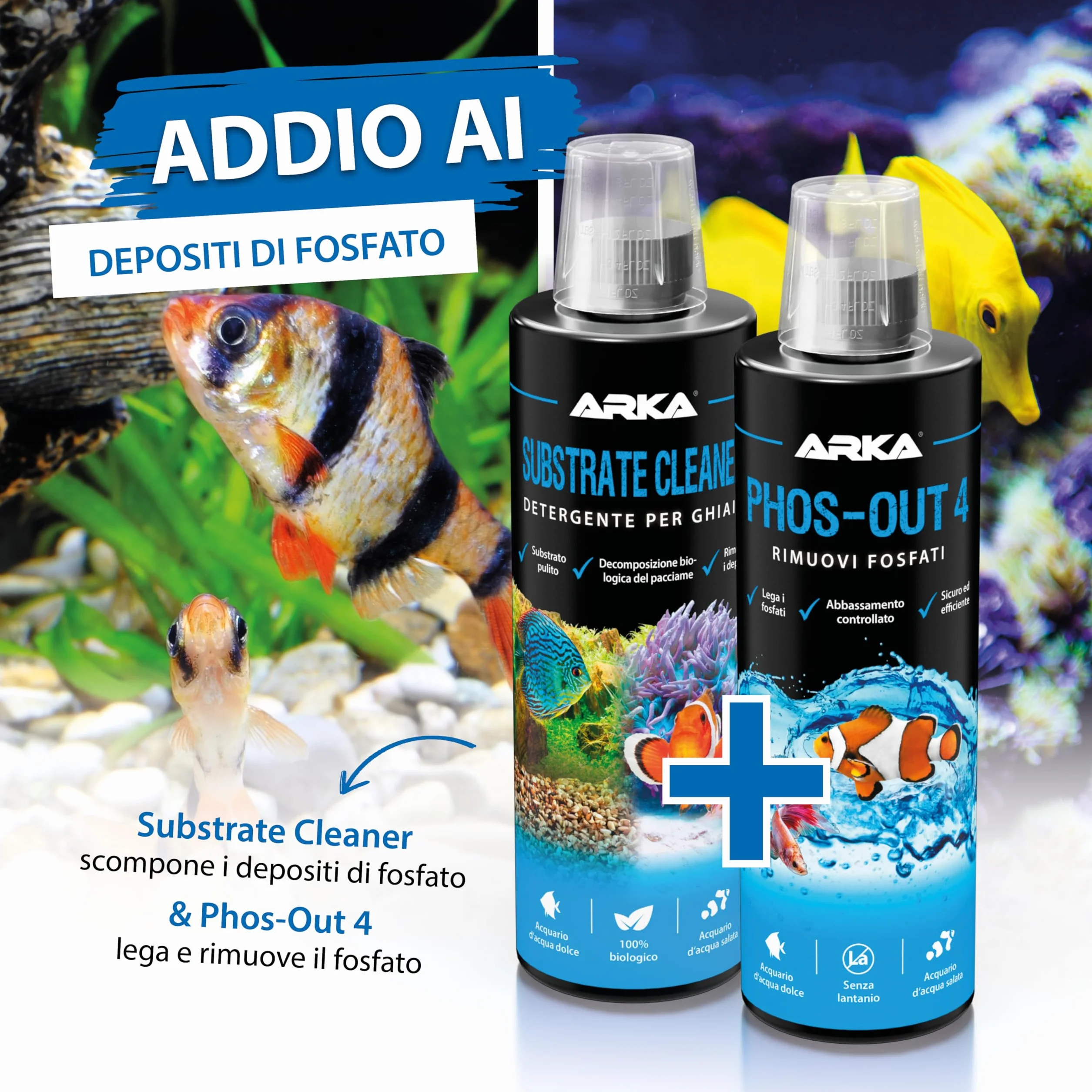 MICROBE-LIFT Substrate Cleaner Pulitore fondo acquario 236 ml – pulizia biologica con batteri attivi