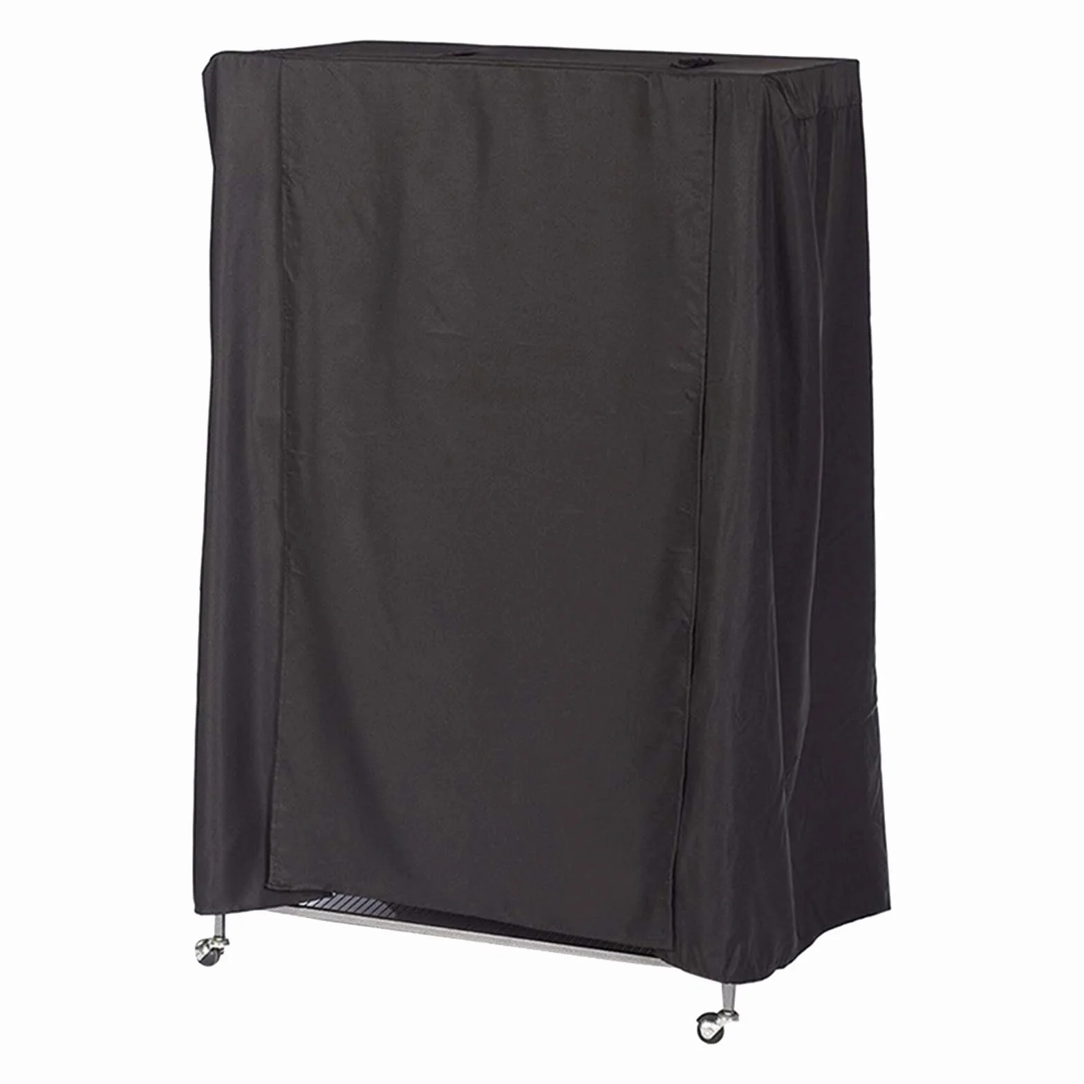 Copertura per gabbia per uccelli, impermeabile, buona notte, grande copertura protettiva per gabbie di pappagallo, blackout universale per gabbie quadrate, nero, 122 x 104 x 69 cm