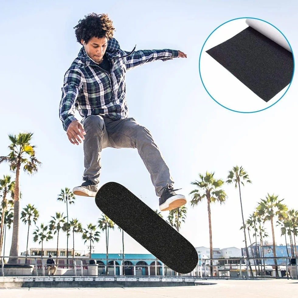 COSOOS Nastro Antiscivolo per Skateboard 115 x 27 cm Impermeabile