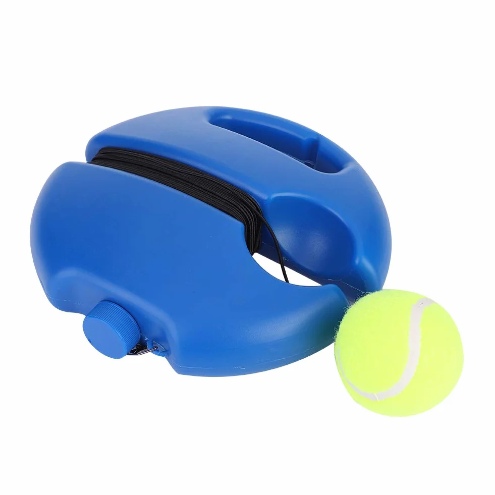 Keenso Allenatore di palline da tennis, strumento di allenamento per tennis Strumento di allenamento per palle da rimbalzo per allenatore di base da tennis per autodidatta